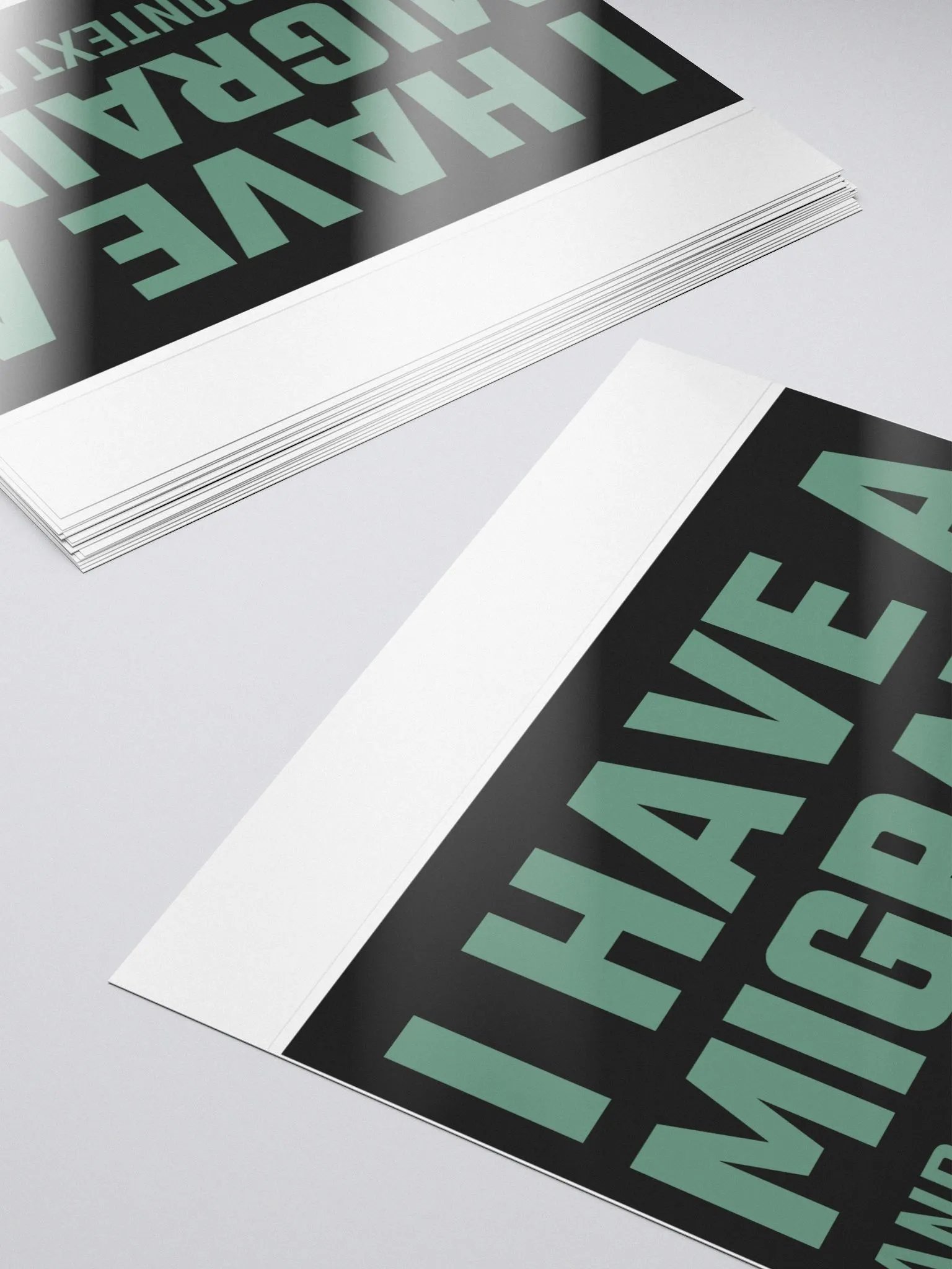 I have a migraine bubble free stickers product image (6)
