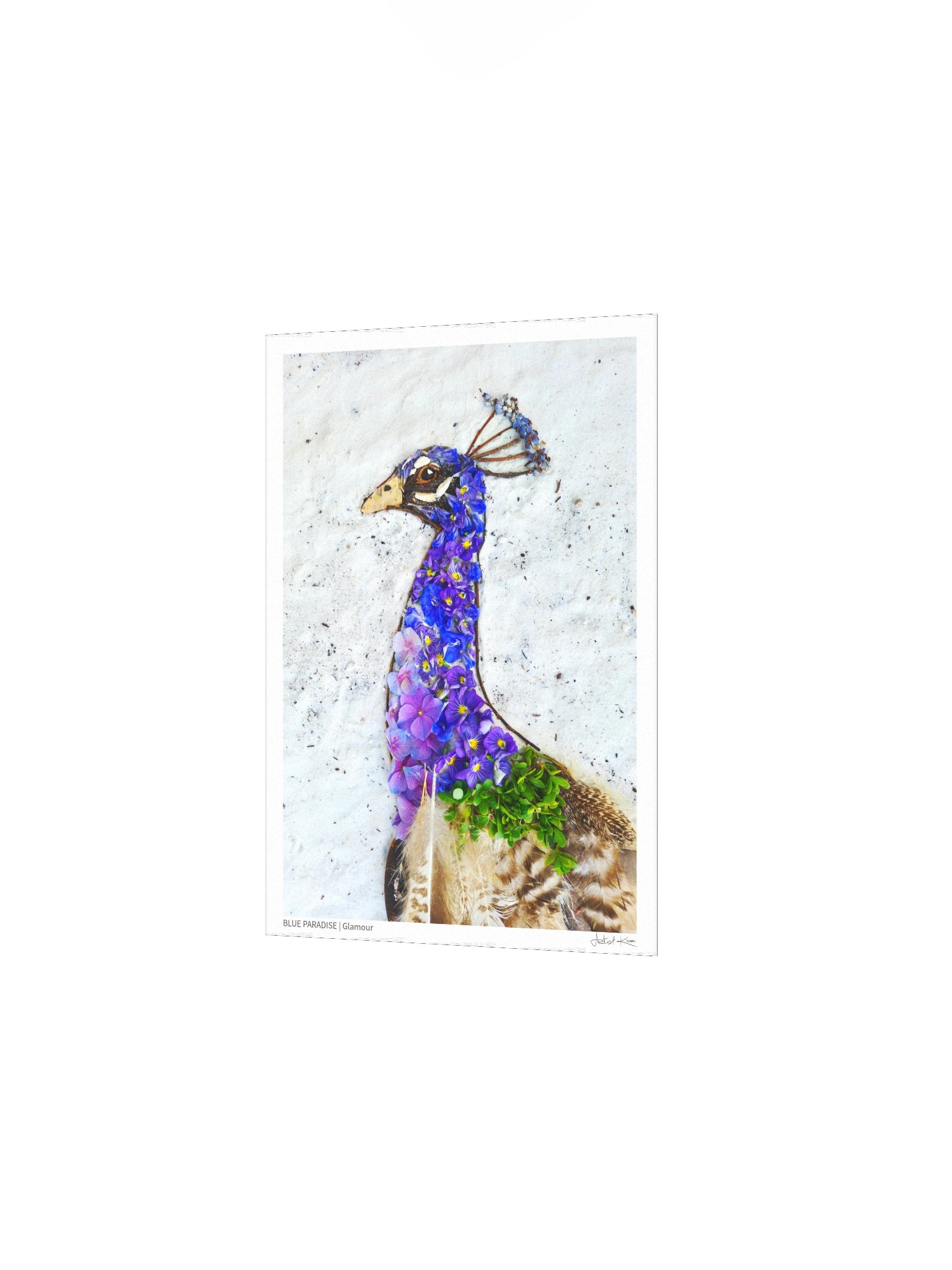 BLUE PARADISE: Glamour | Fine Art Print product image (3)