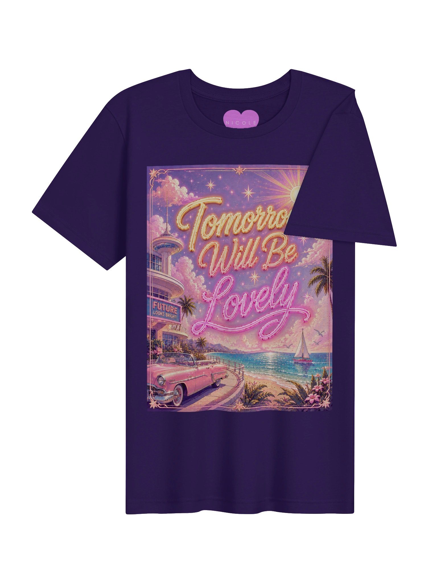 Honolulu, Hawaii Tomorrow Will Be Lovely T-Shirt product image (4)