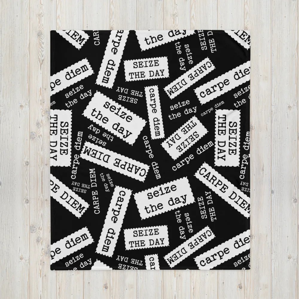 Carpe Diem Blanket product image (7)