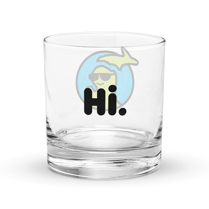 MI Says Hi™ Michigan Rocks Glass product image (2)