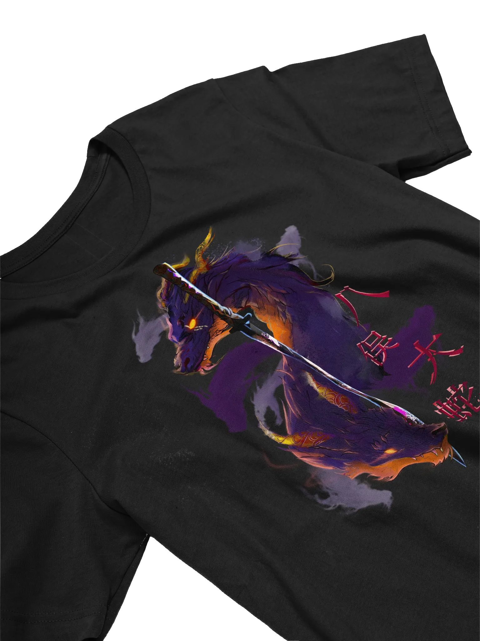Orochi – Eight-Headed Serpent of Japanese Myth (T-Shirt) product image (3)