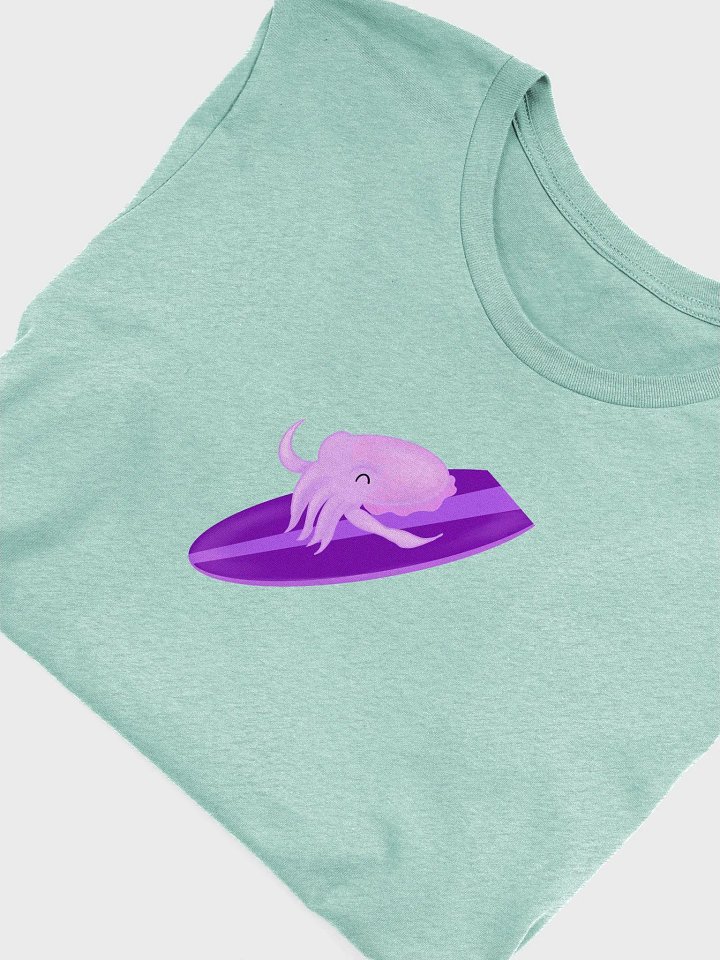 Surfing Cuttlefish Doodle Tee product image (1)