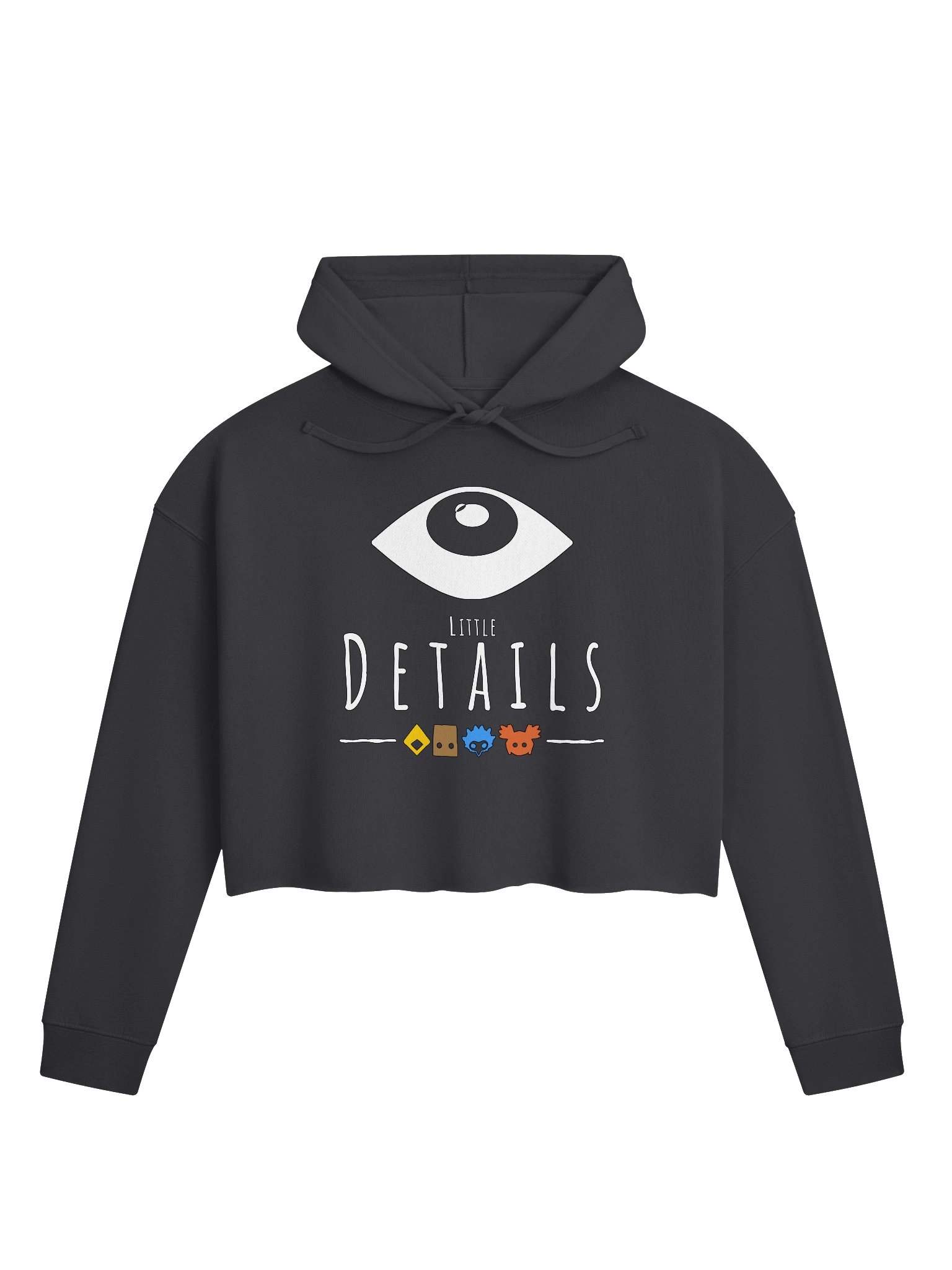 Little Details - Independent Trading Co. Women’s Lightweight Cropped Hoodie product image (3)
