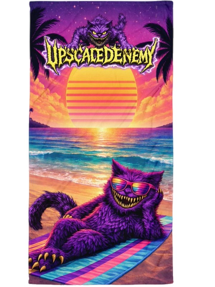 Upscaled - 80s Baby! Beach Towel product image (2)