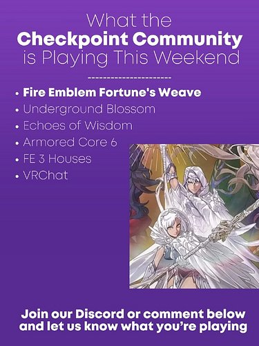 Here's what we're watching, playing, and reading this weekend. What about you?