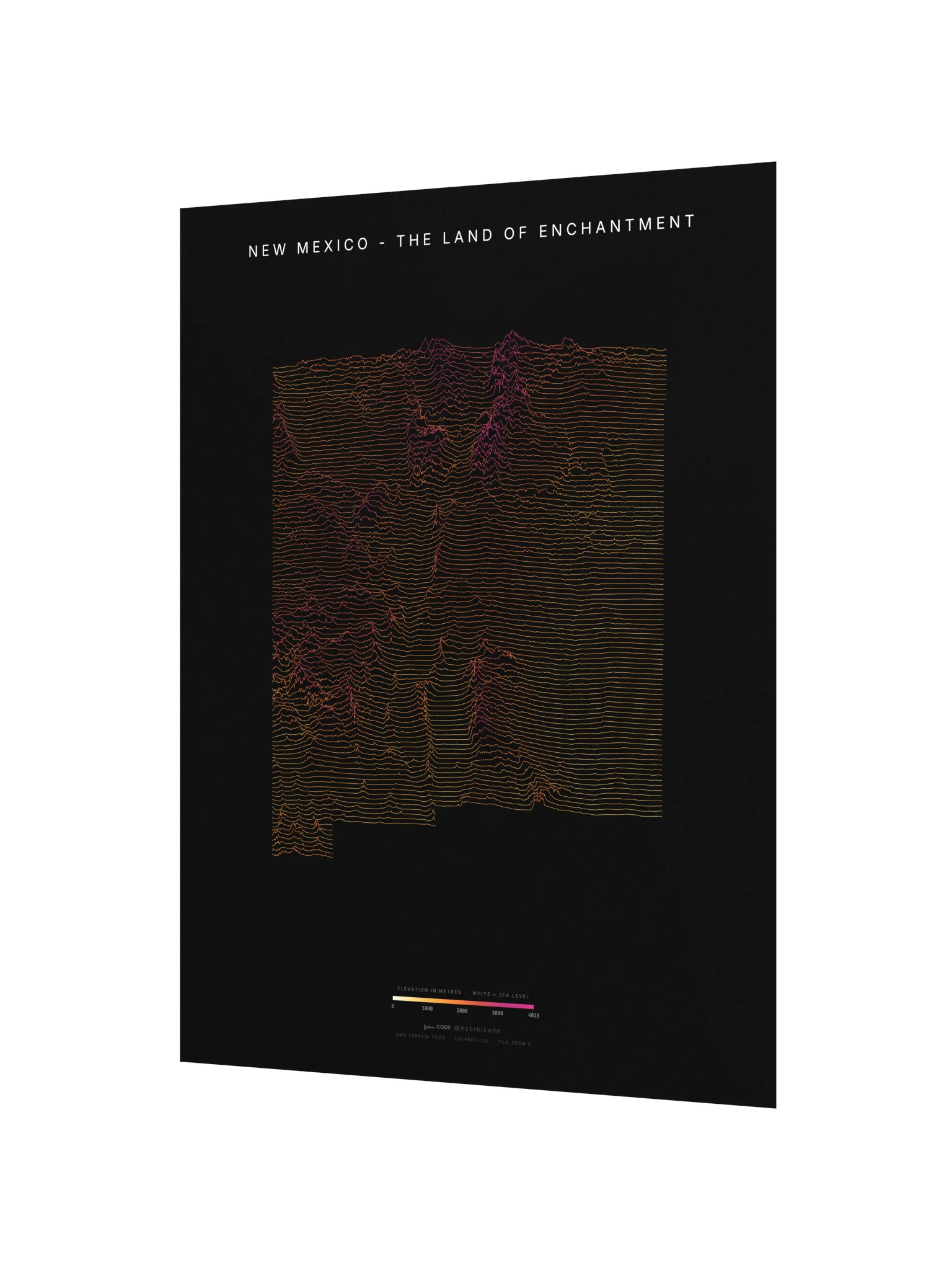 Ridgeline Poster - New Mexico product image (2)
