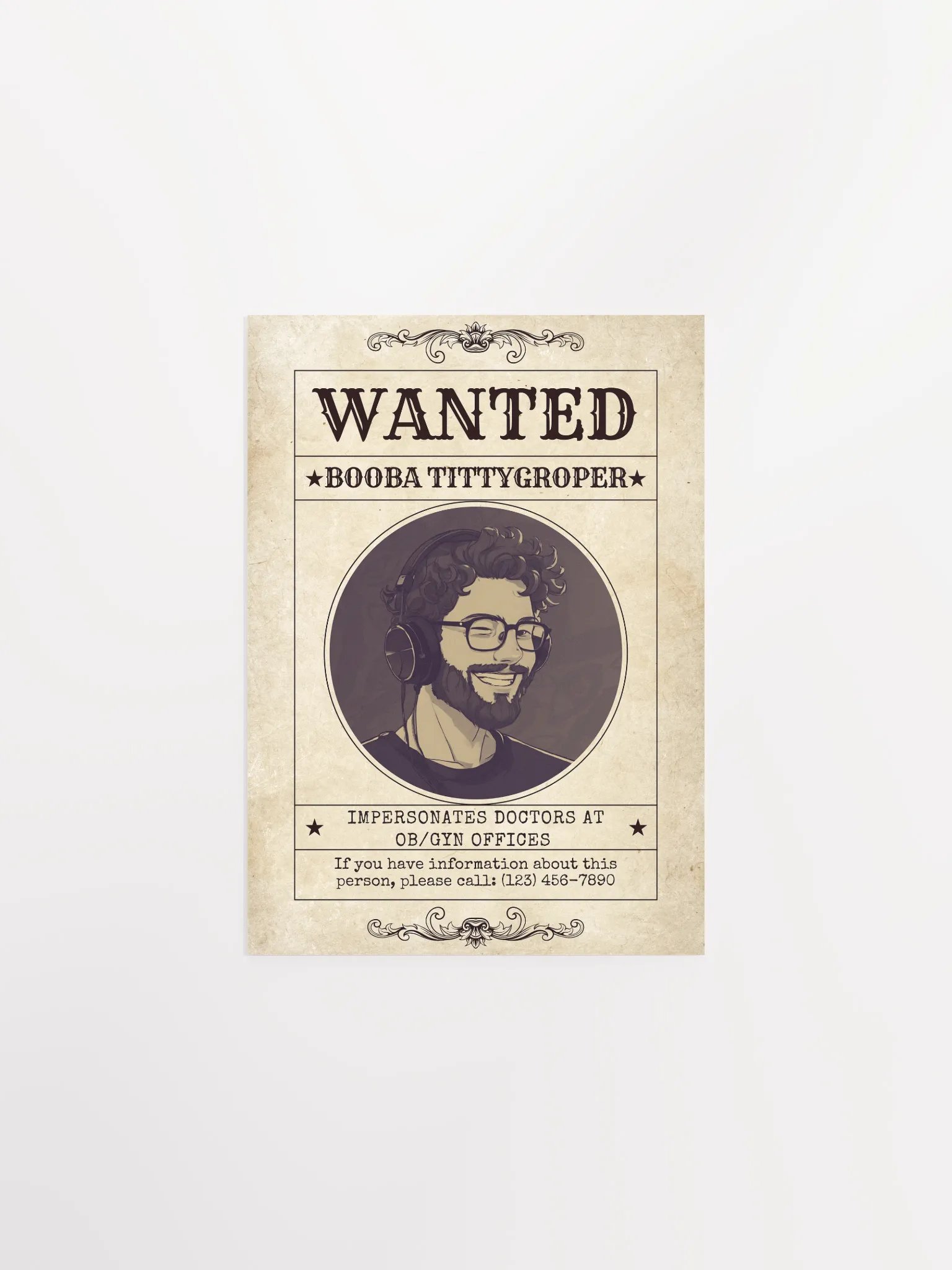 "Booba Tittygroper" Poster product image (1)