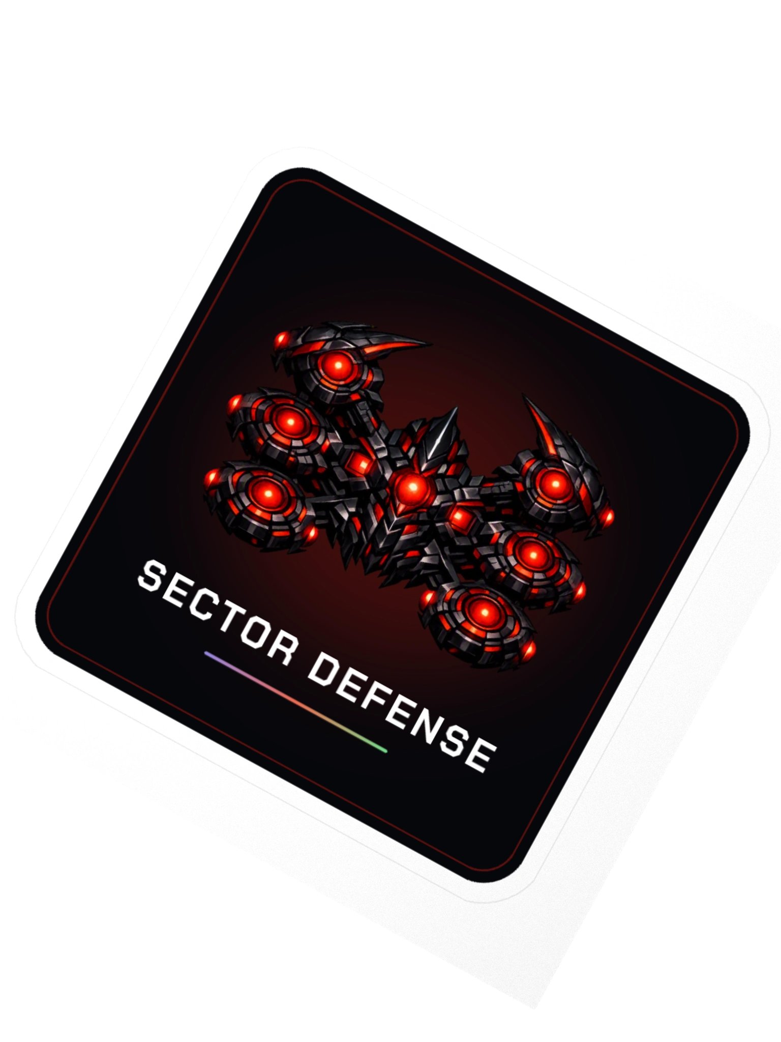 Sector Defense Obsidian Reaper Sticker product image (2)