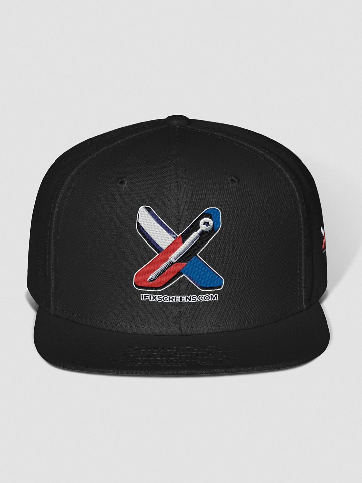 iFixScreens X Logo Snapback Cap product image (5)