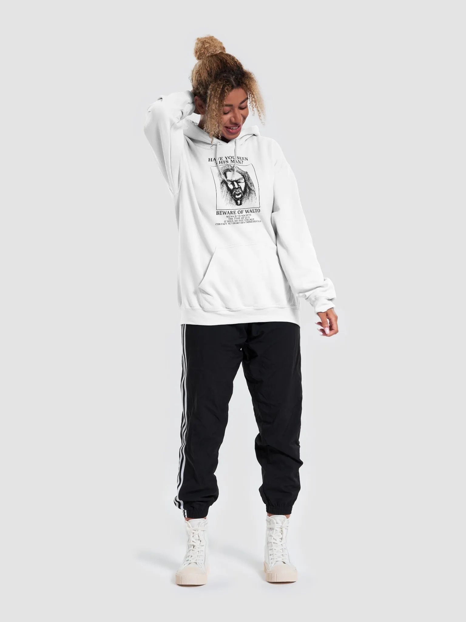 WANTED WALTO HOODIE (WHITE) product image (6)