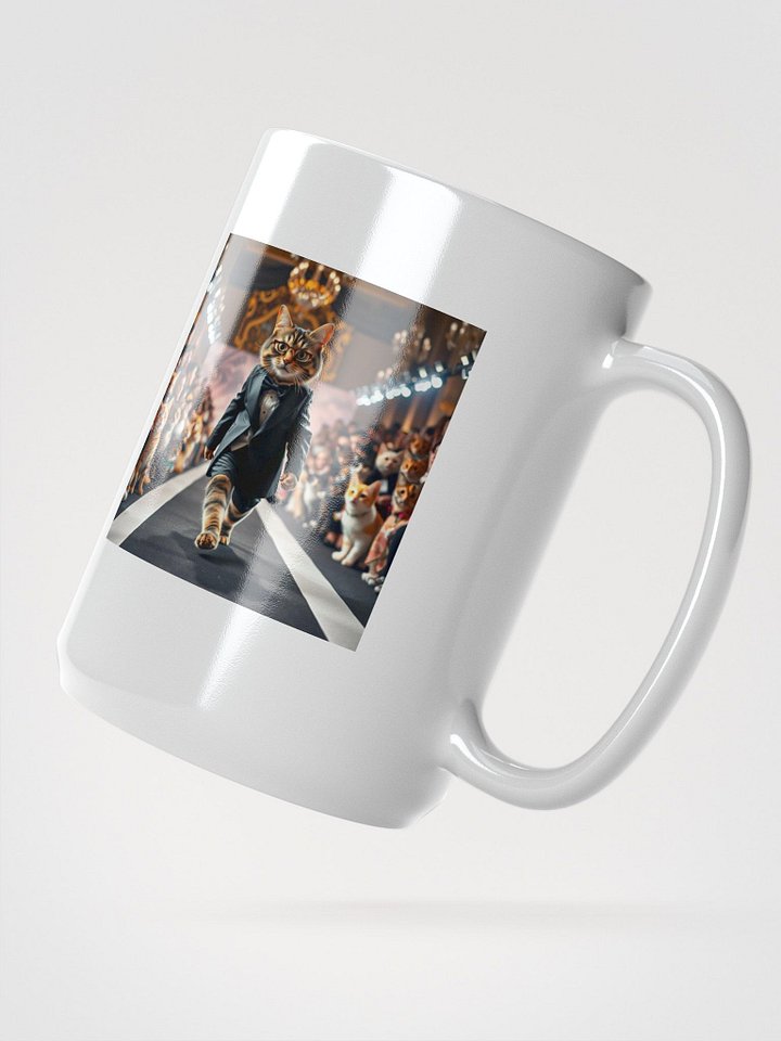 Catwalk Cat Mug product image (2)
