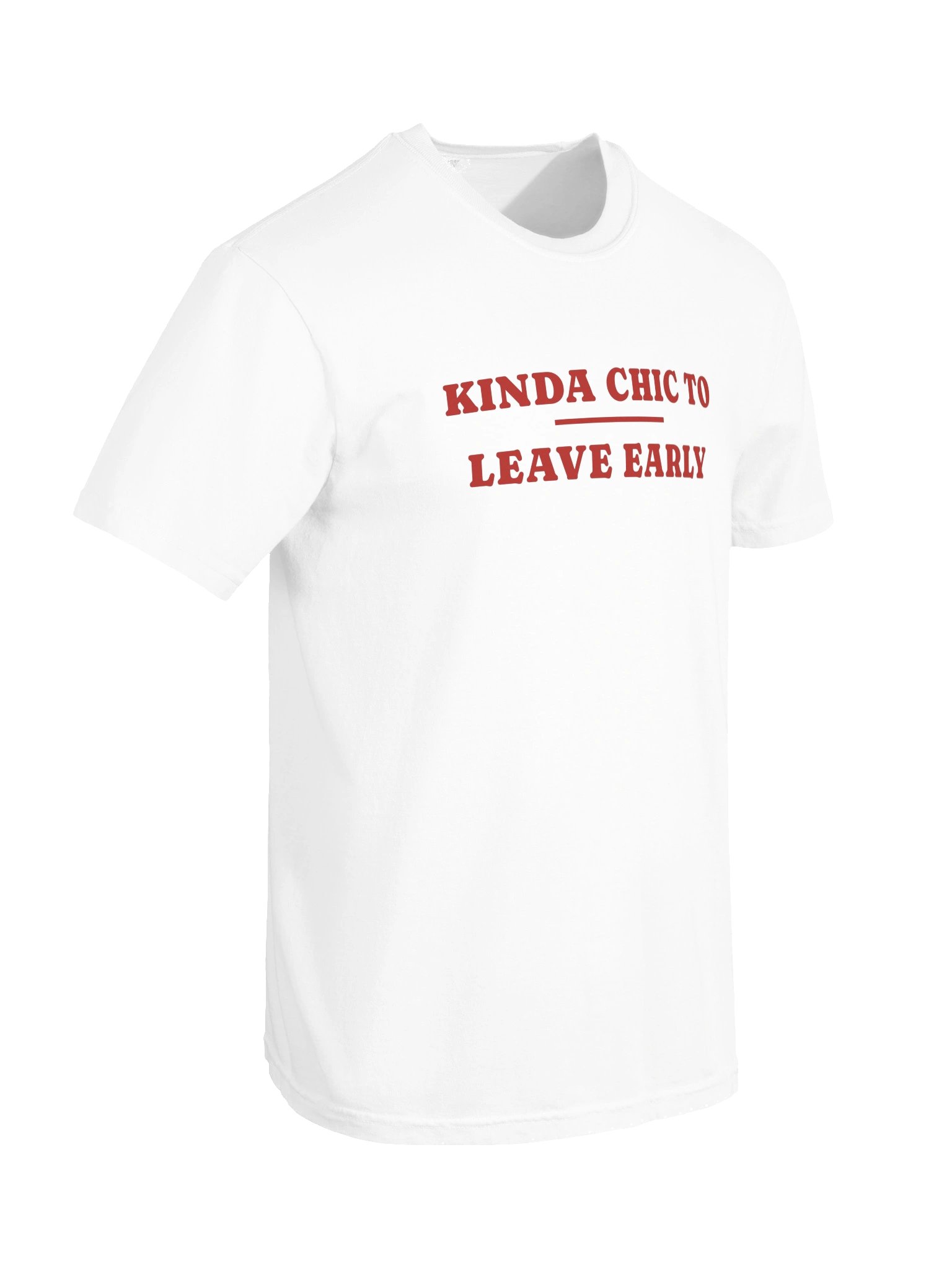 kinda chic to leave early white red product image (6)