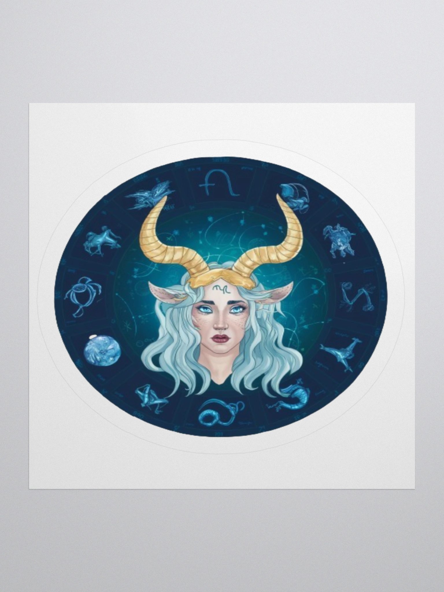 Capricorn Kiss-Cut Sticker product image (1)