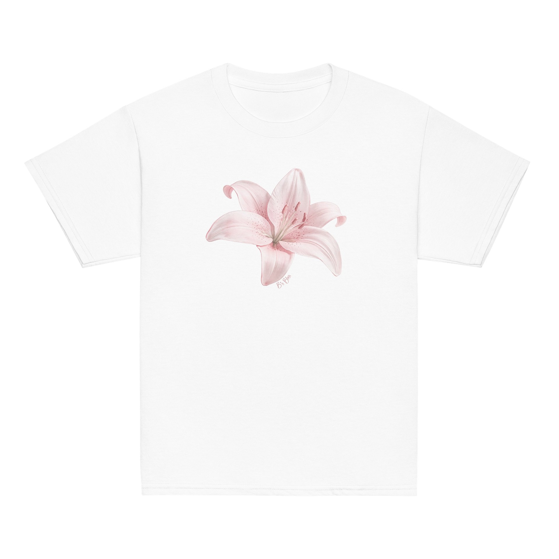 Pink Lily Baby Tee product image (1)
