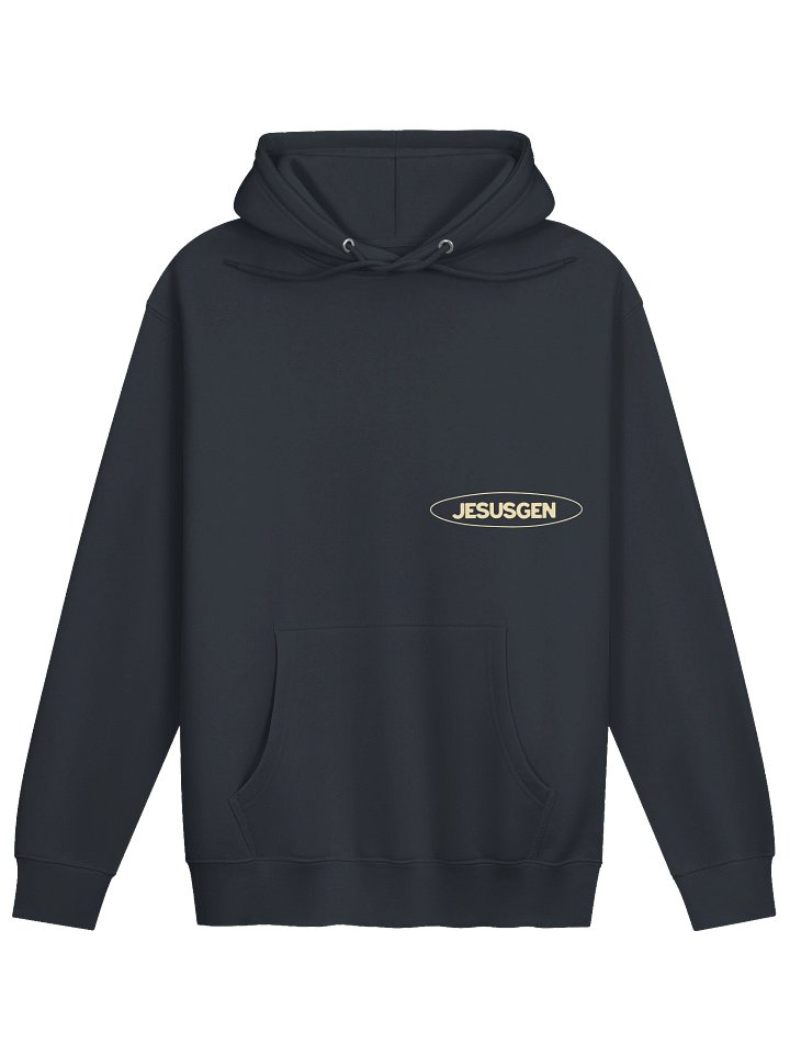 jesus saved my soul hoodie - navy + yellow product image (1)