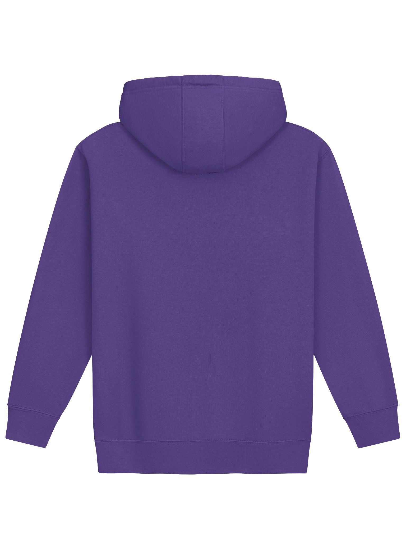 Adult/Teen Hoodie - Cotton - Vertical Logo - Rainbow & White product image (2)