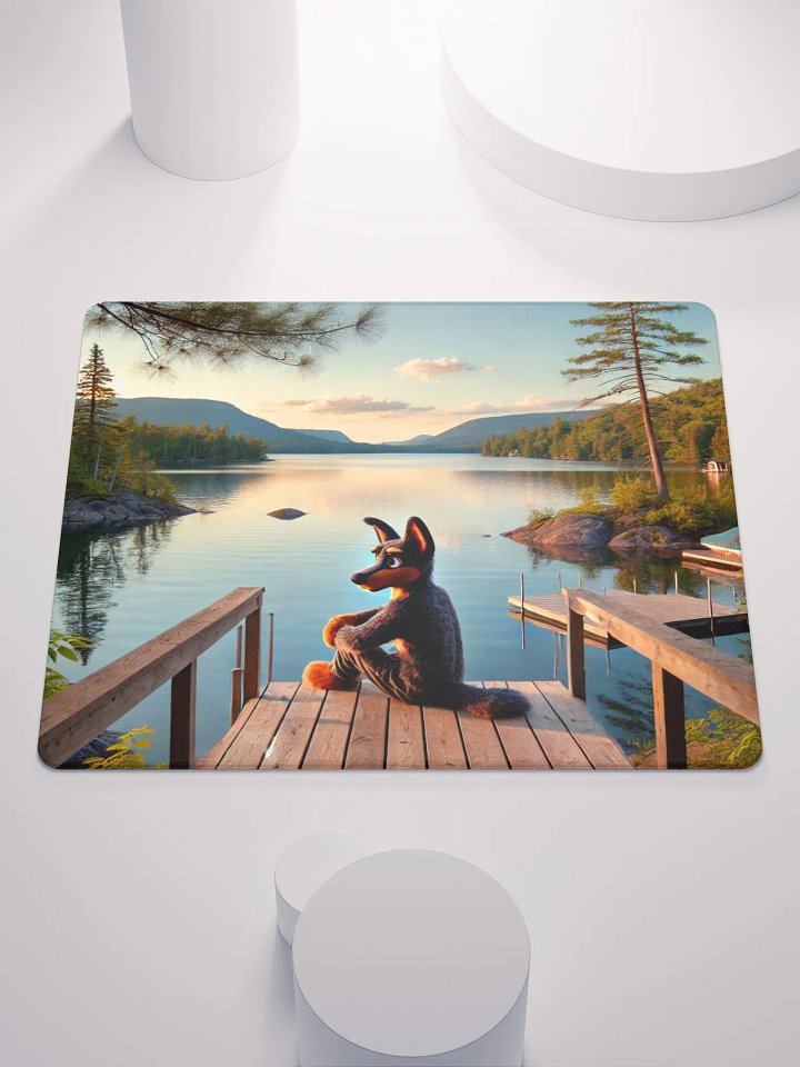 AI Generated Doberman Mouse Pad product image (1)
