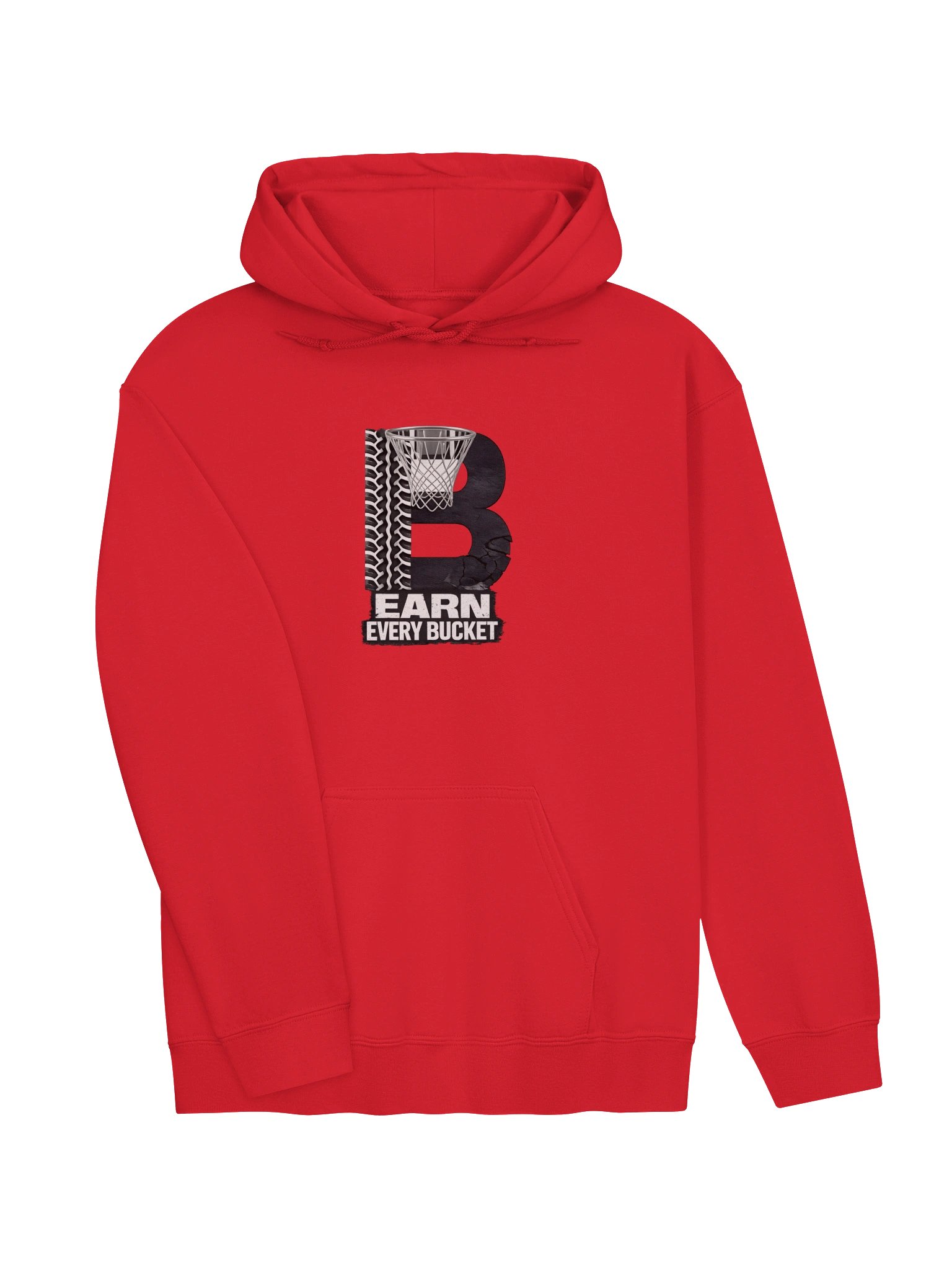 Blacktop Brand Earn Every Bucket Basketball Hoodie product image (3)