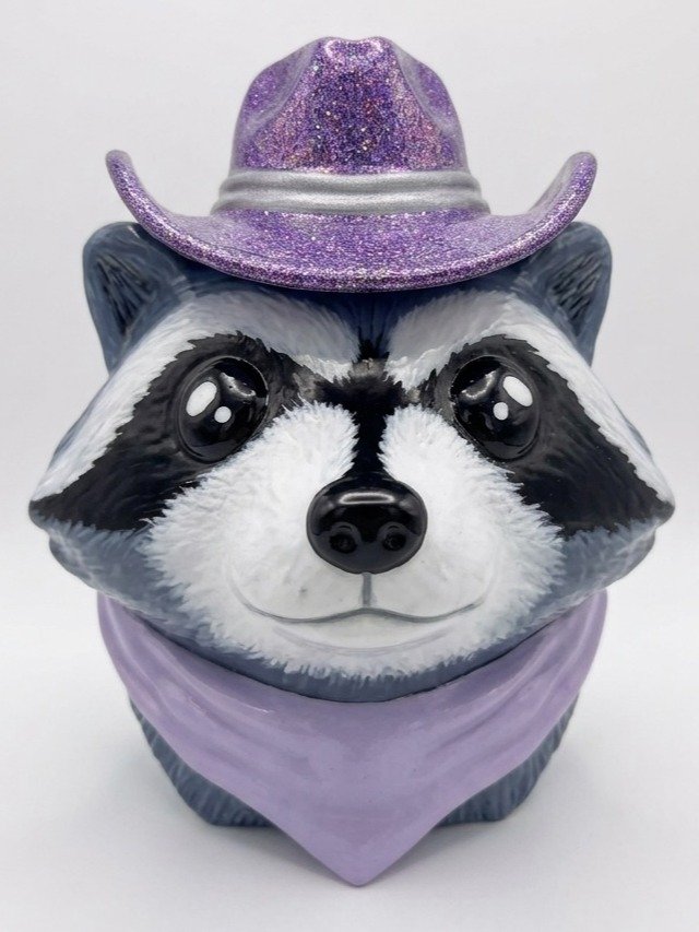 Copy of Raccoon Wall Mount (Black) product image (1)