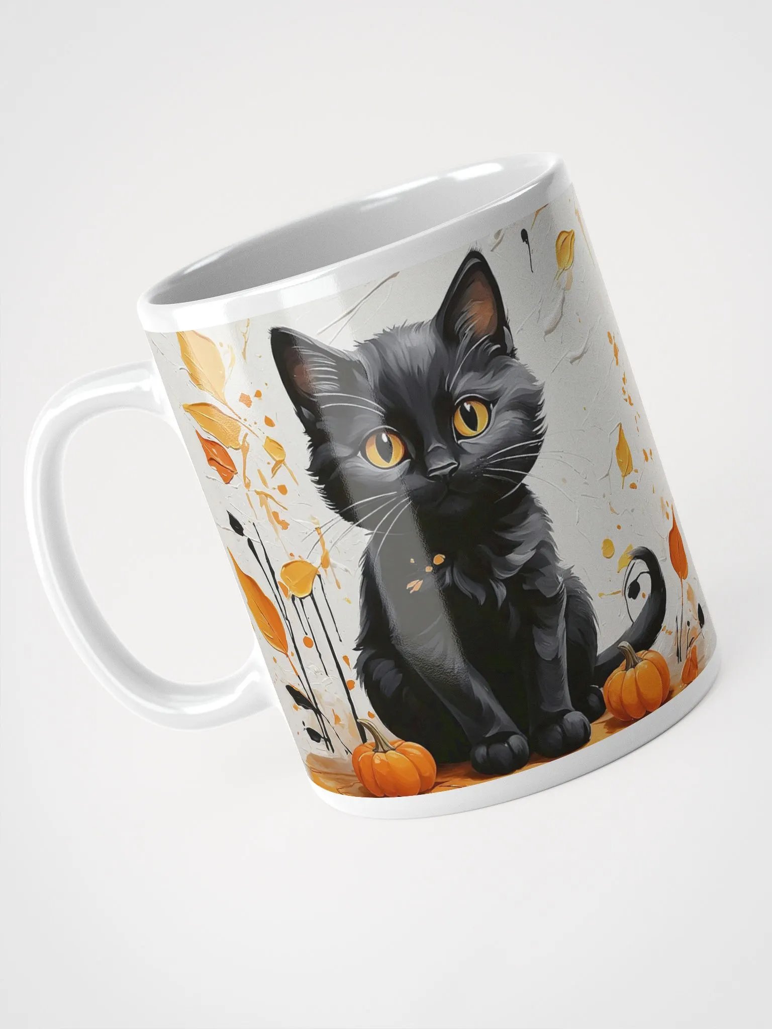 Velvet Shadow Black Cat Mug product image (2)