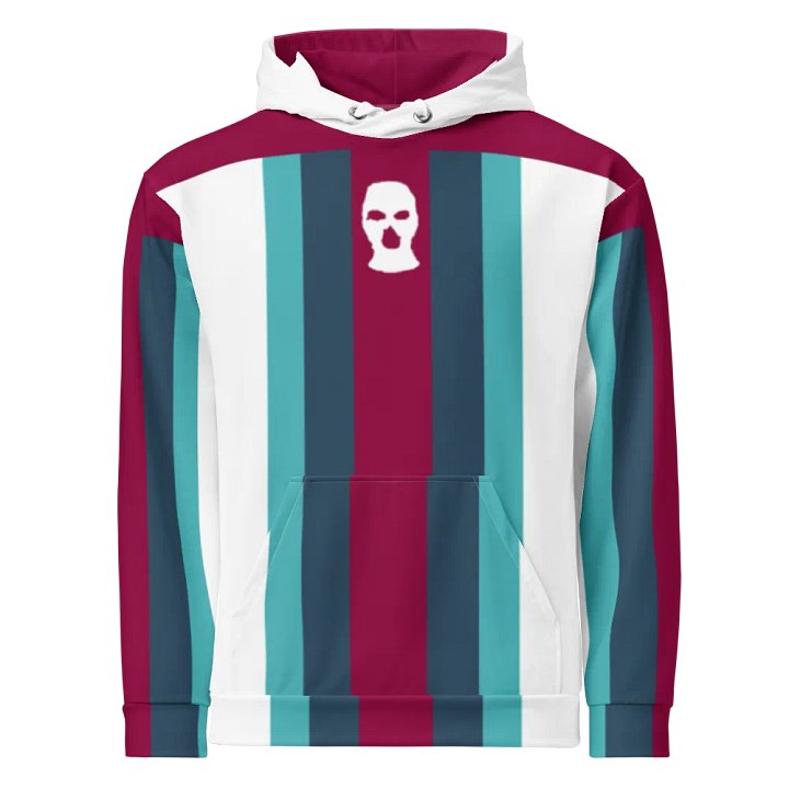 WHITE SKI MASK BLEND HOODIE product image (1)