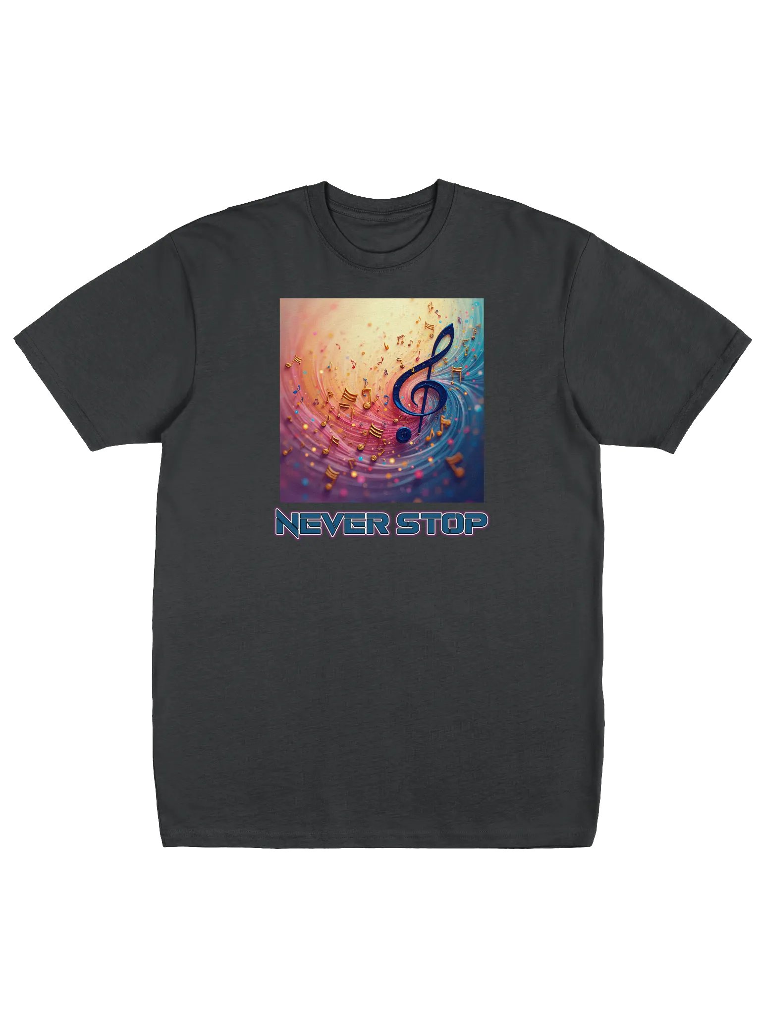 T Shirt - Never Stop FRACTAL product image (1)