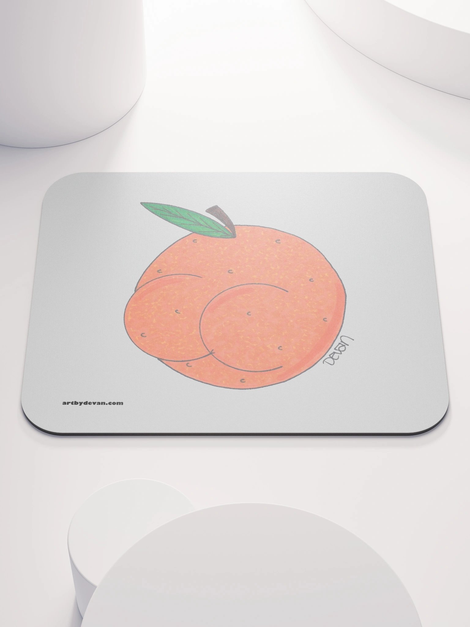 Butts: Orange Mousepad product image (1)