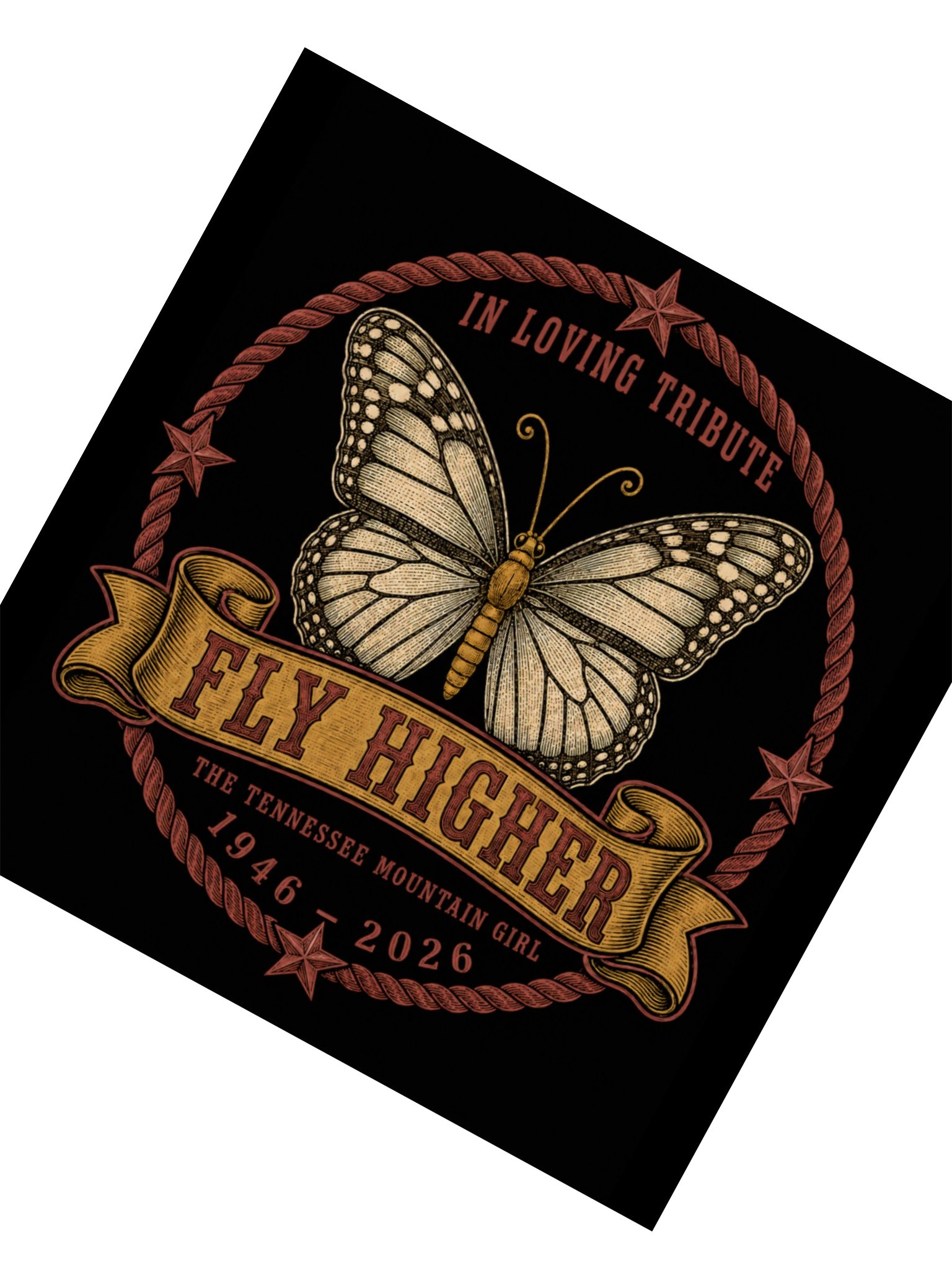 Fly Higher — Tribute Enamel Sticker product image (6)