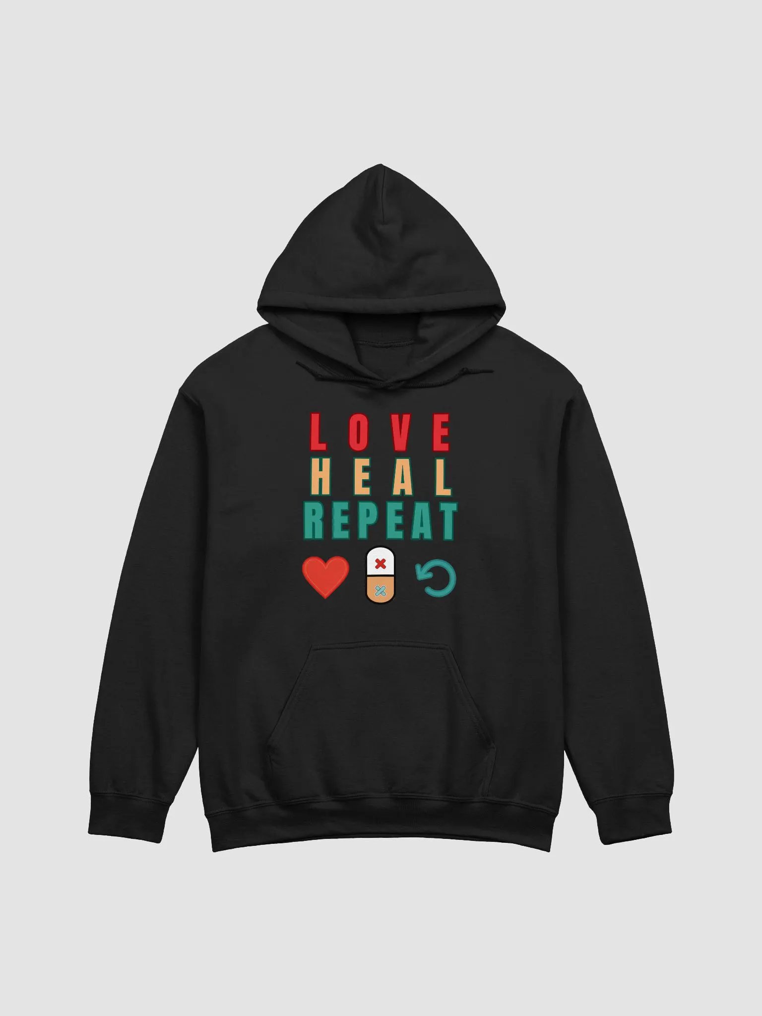 Love ,Heal, Repeat Hoodie product image (3)