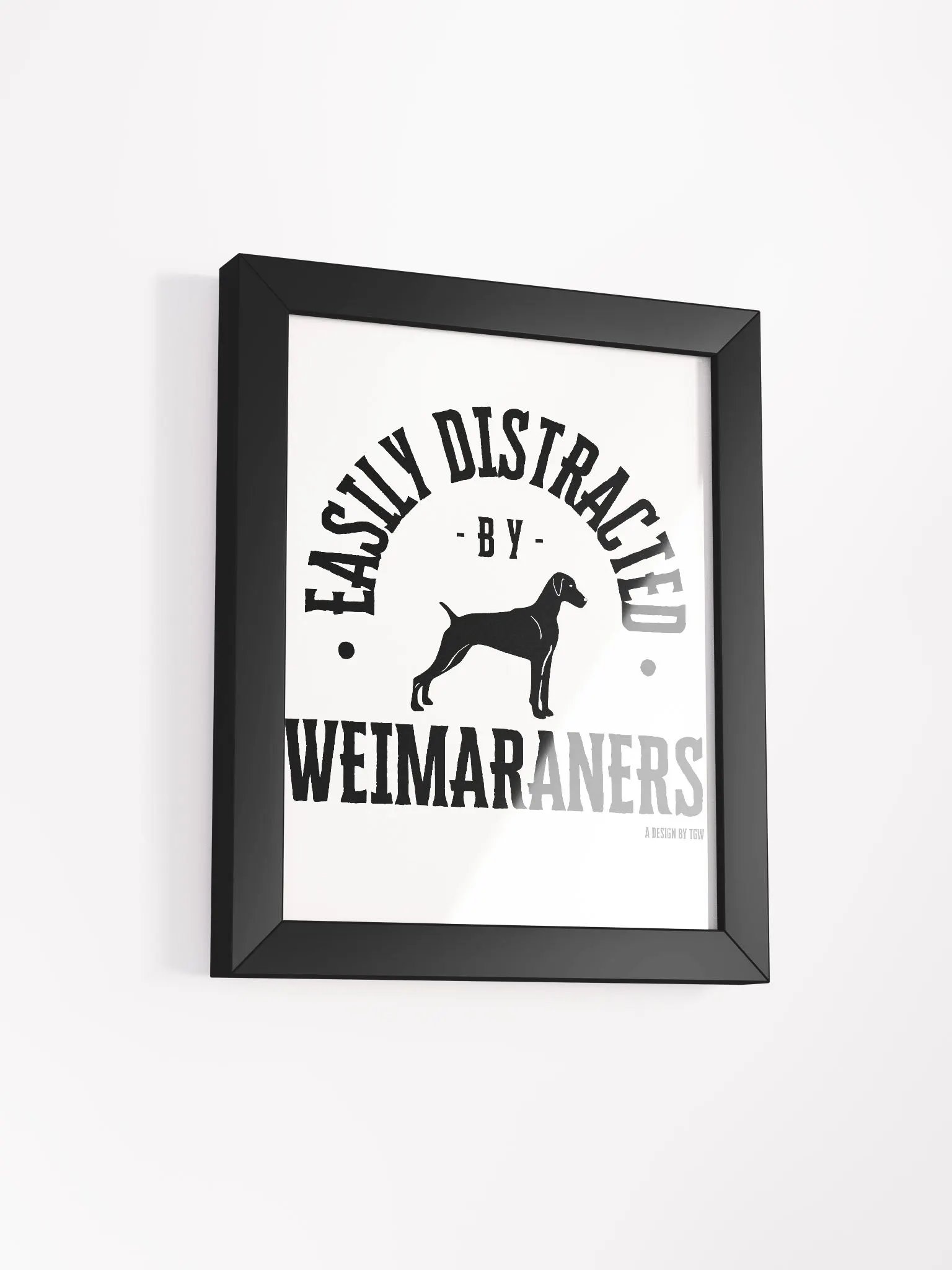 Easily Distracted - Framed Print product image (11)
