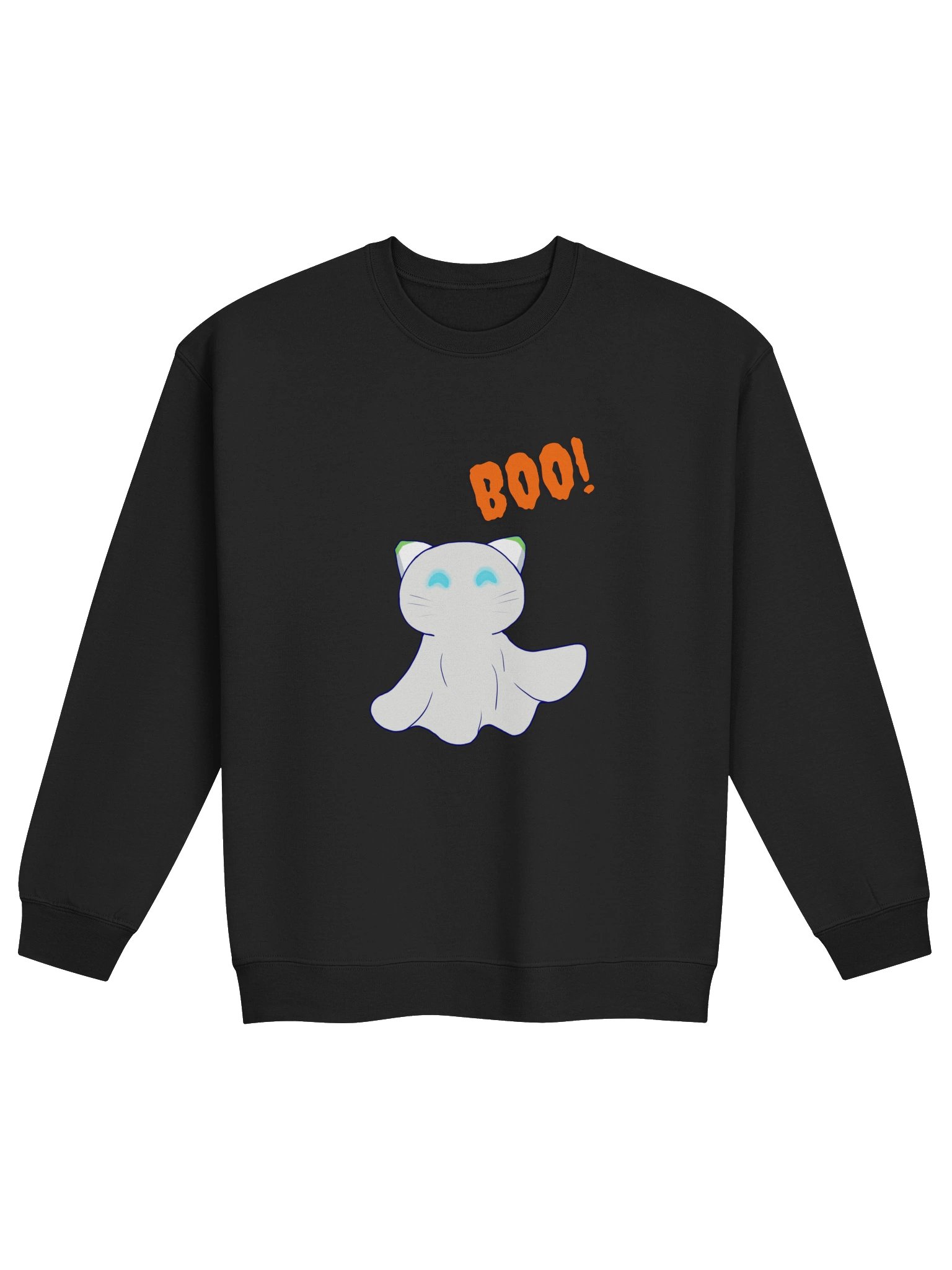 BOO! Ghost Catbot Crewneck product image (3)