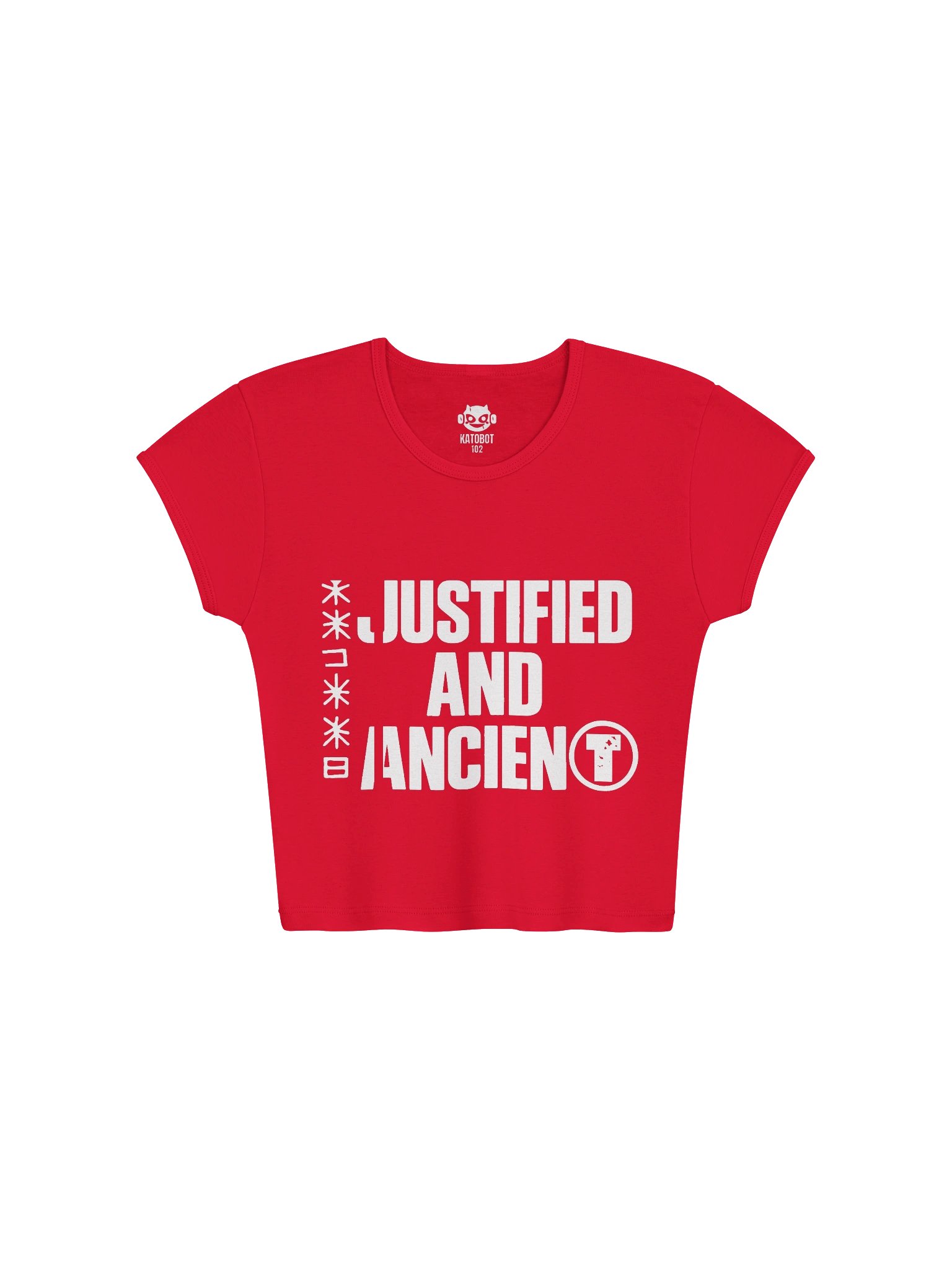 Justified & Ancient Women's Cropped T-shirt product image (13)