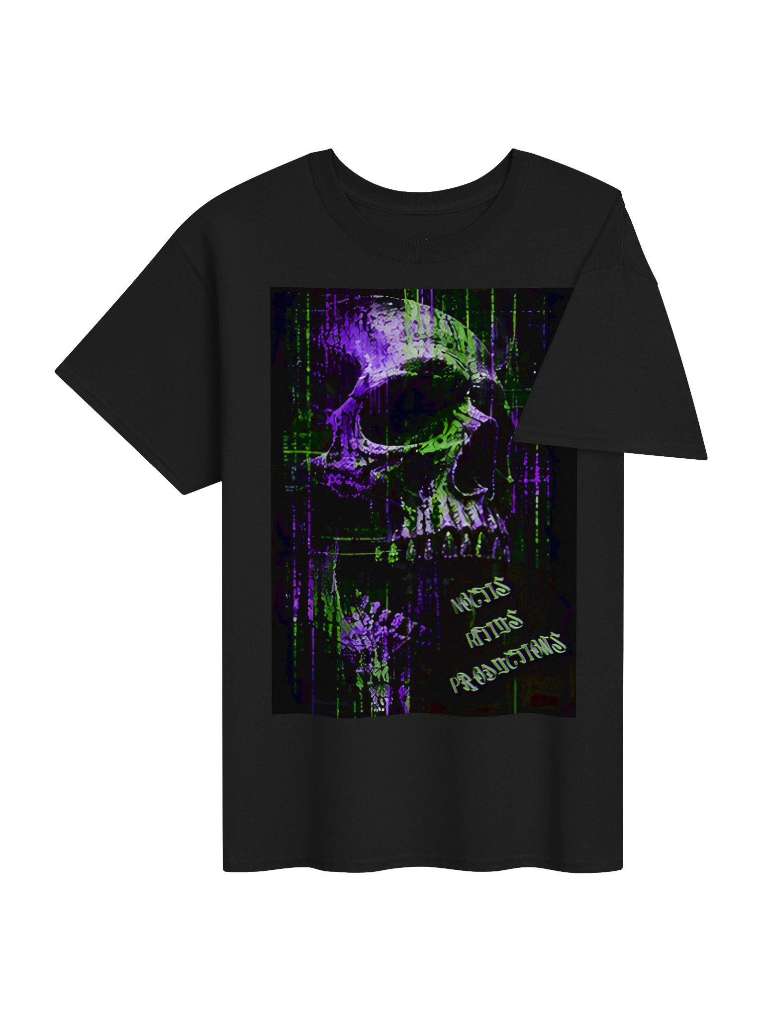 Neon Projection Skull Tee product image (7)