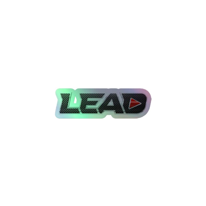 LEAD Holographic Sticker product image (1)