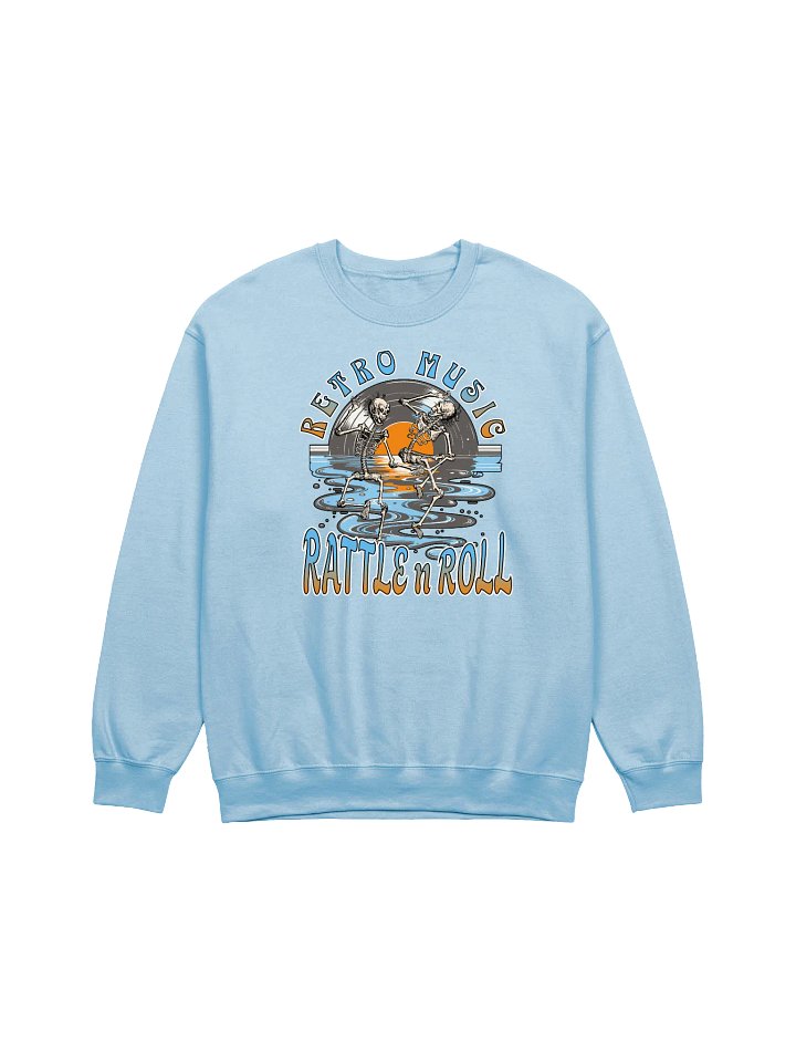 Retro Music Rattle n Roll Skeleton Dance Sweatshirt product image (1)