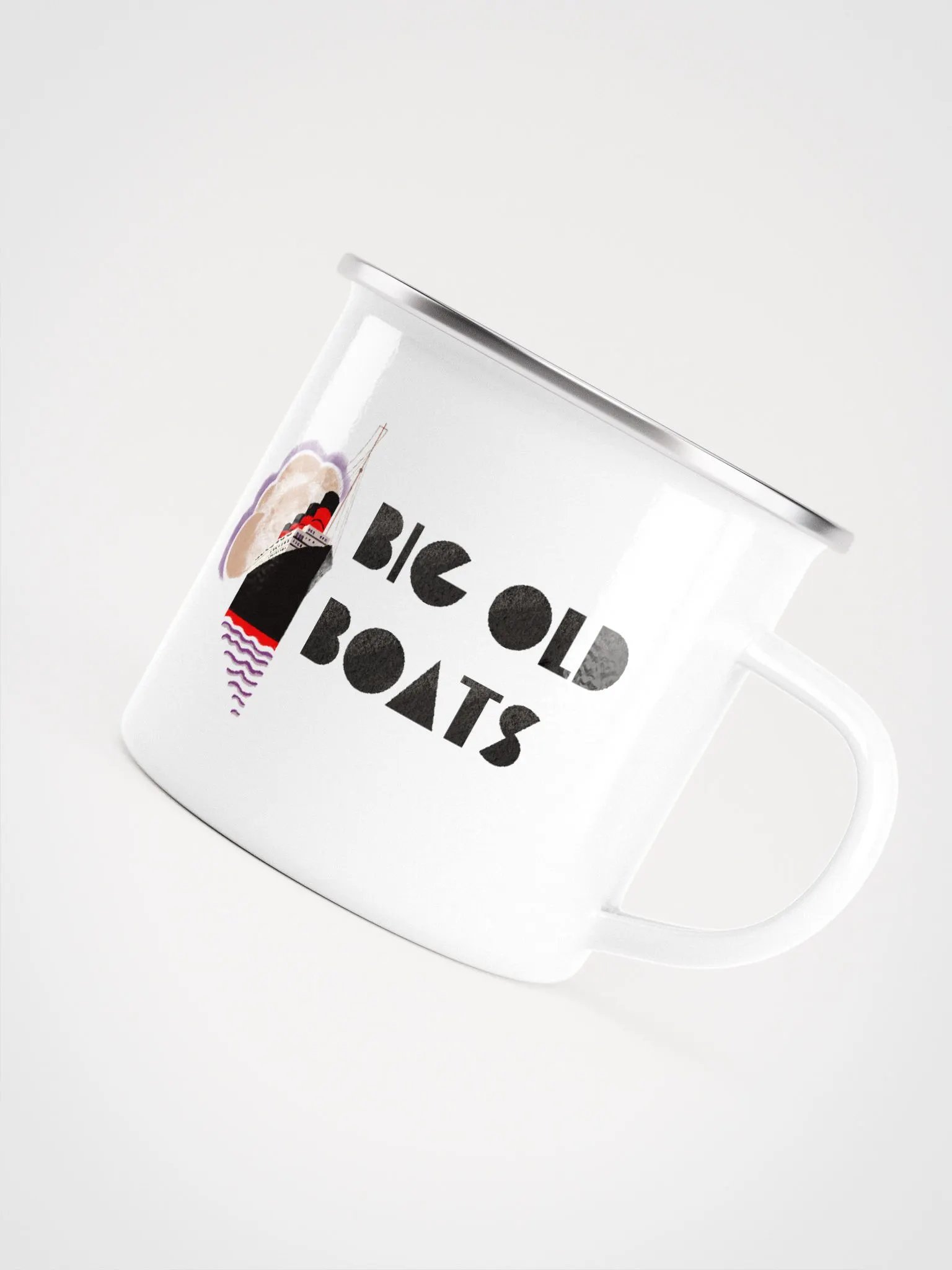 Big Old Boats Enamel Mug product image (5)