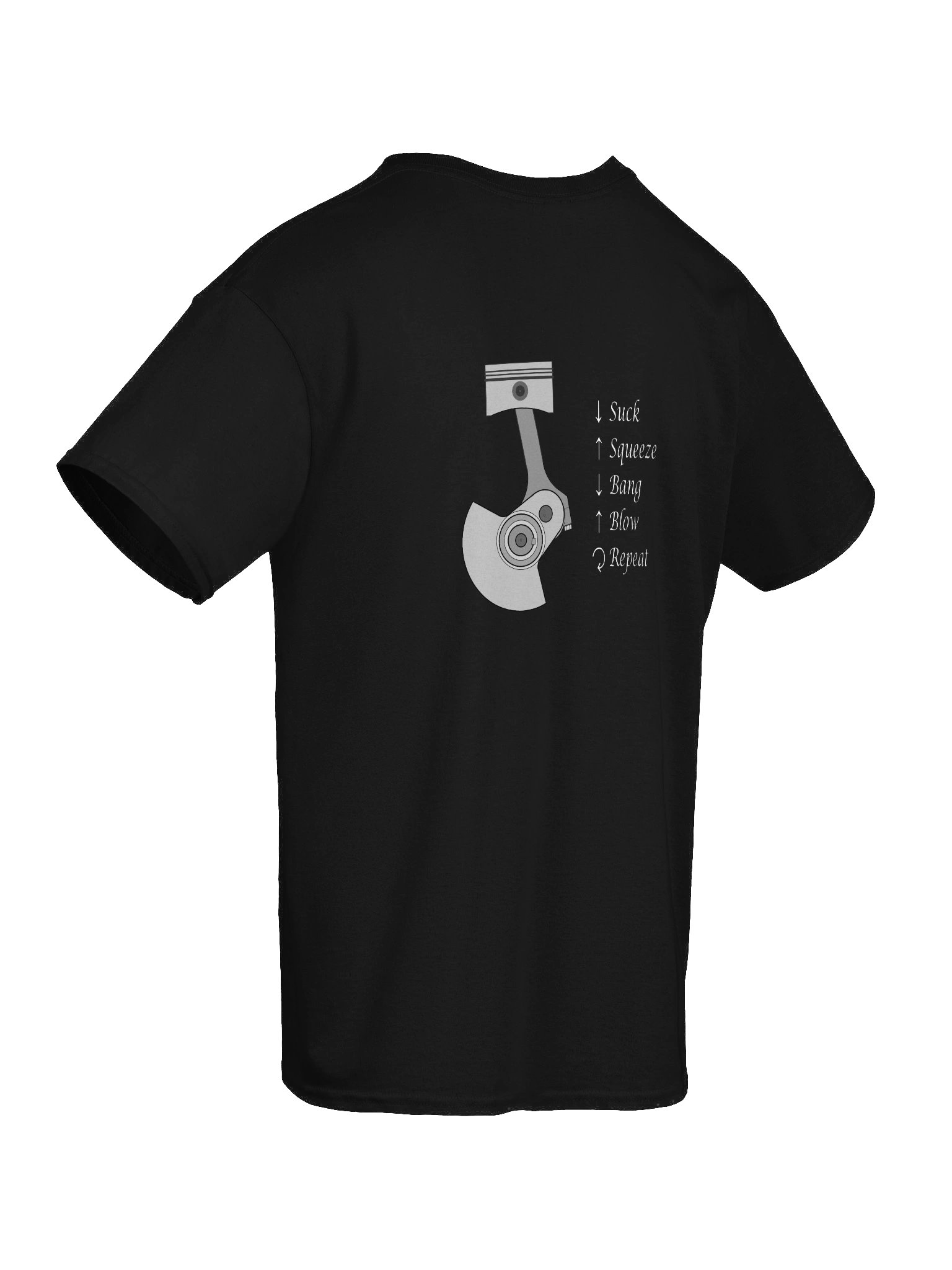 T-Shirt - Black - 4 Cycles product image (10)