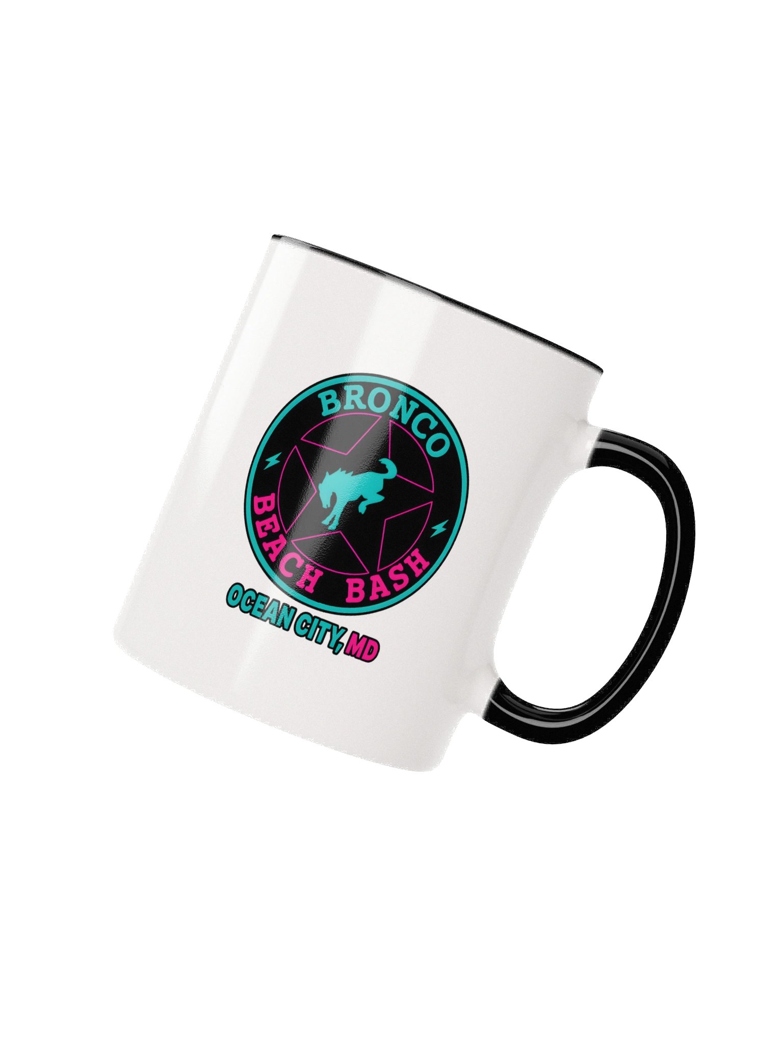 2025 Bronco Beach Bash Ocean City / Destination Bigfoot Bronco Collab | Ceramic Dual Color Mug (Multiple Colors Available) product image (24)