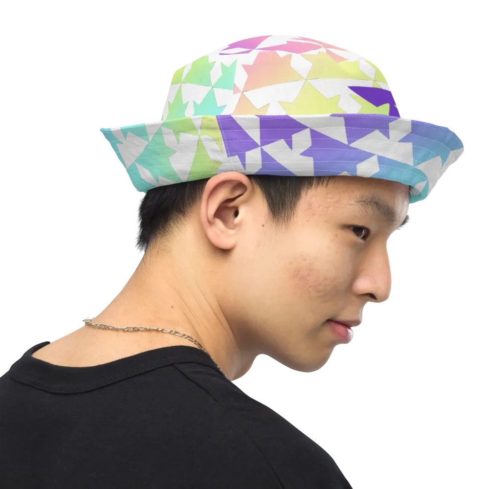 Rainbow Reversible Bucket Hat product image (12)