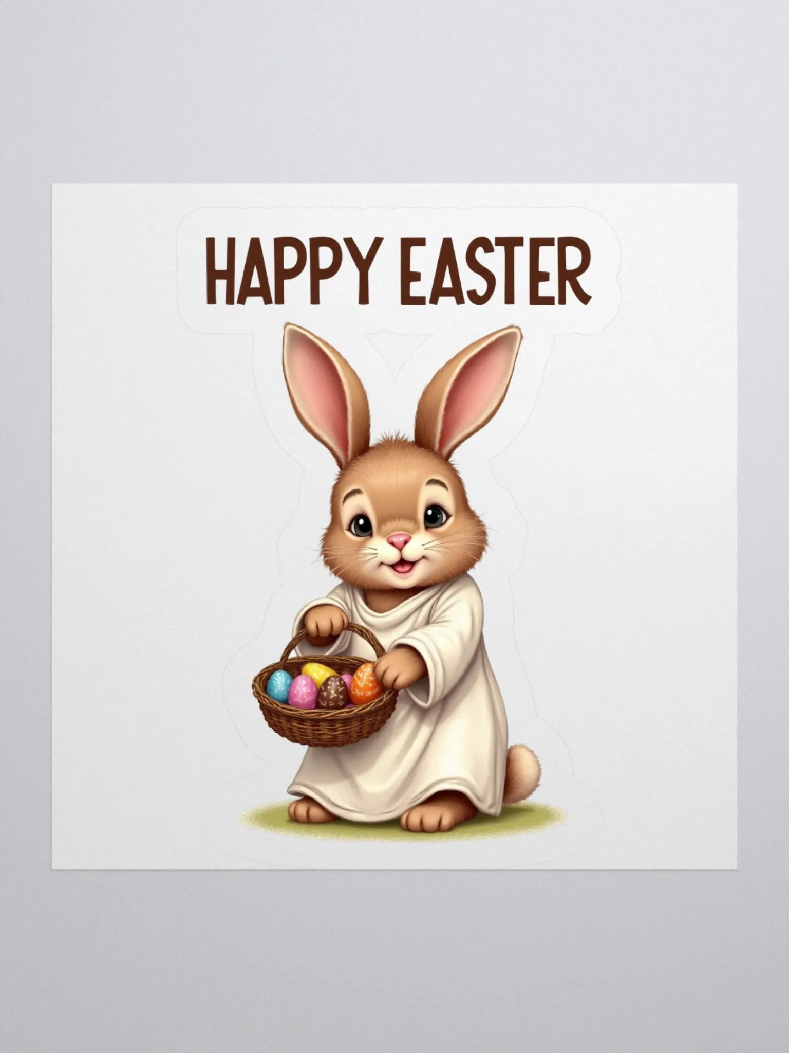 Easter Bunny Kiss Cut Stickers product image (2)