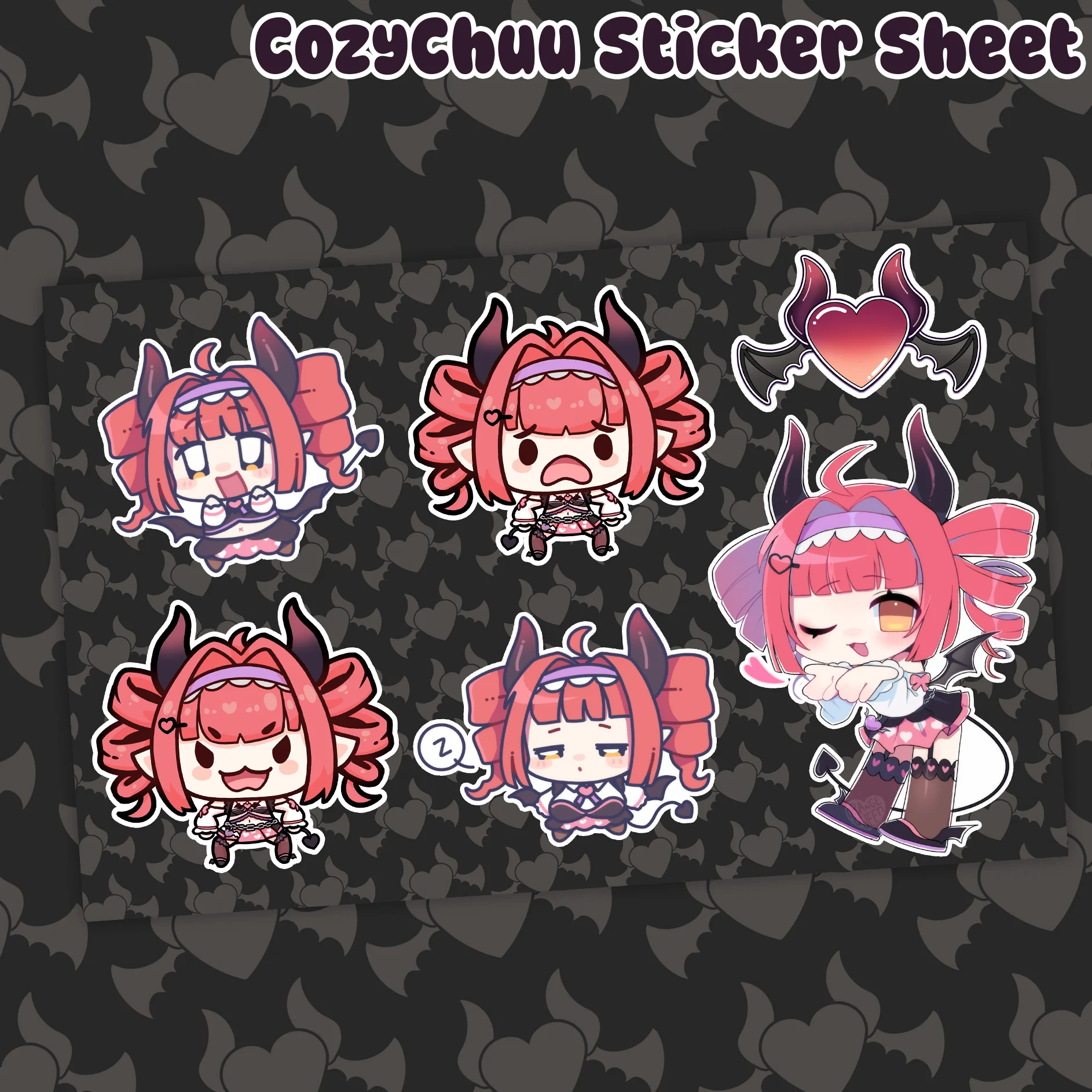 [PREORDER] CozyChuu Sticker Sheet product image (3)
