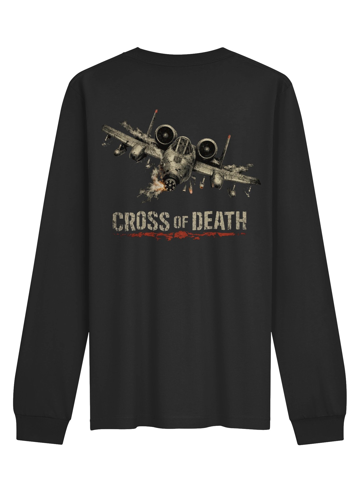 Cross of Death - A-10 Warthog Long Sleeve product image (4)