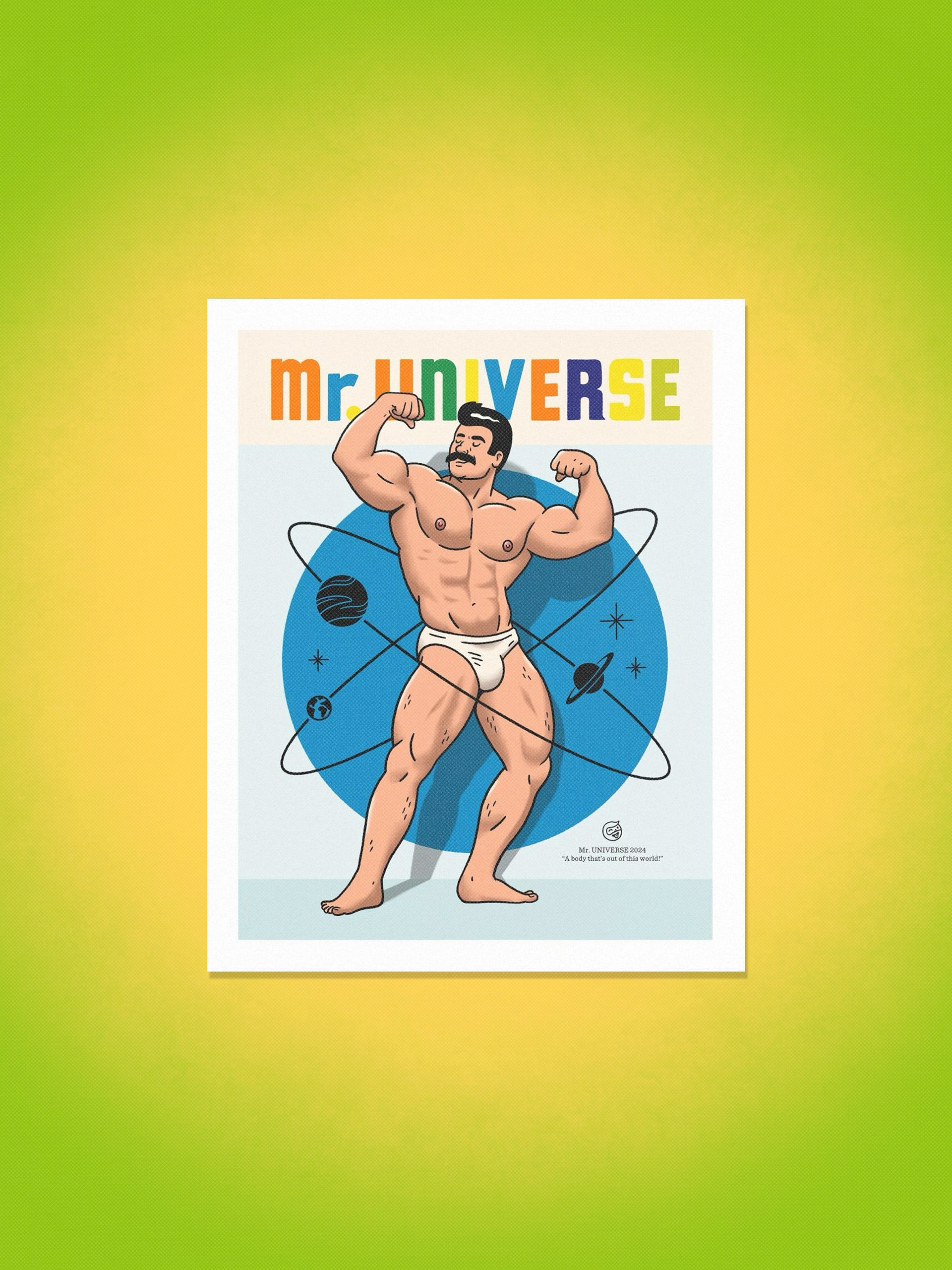 Mr. Universe 8x10 Print product image (1)