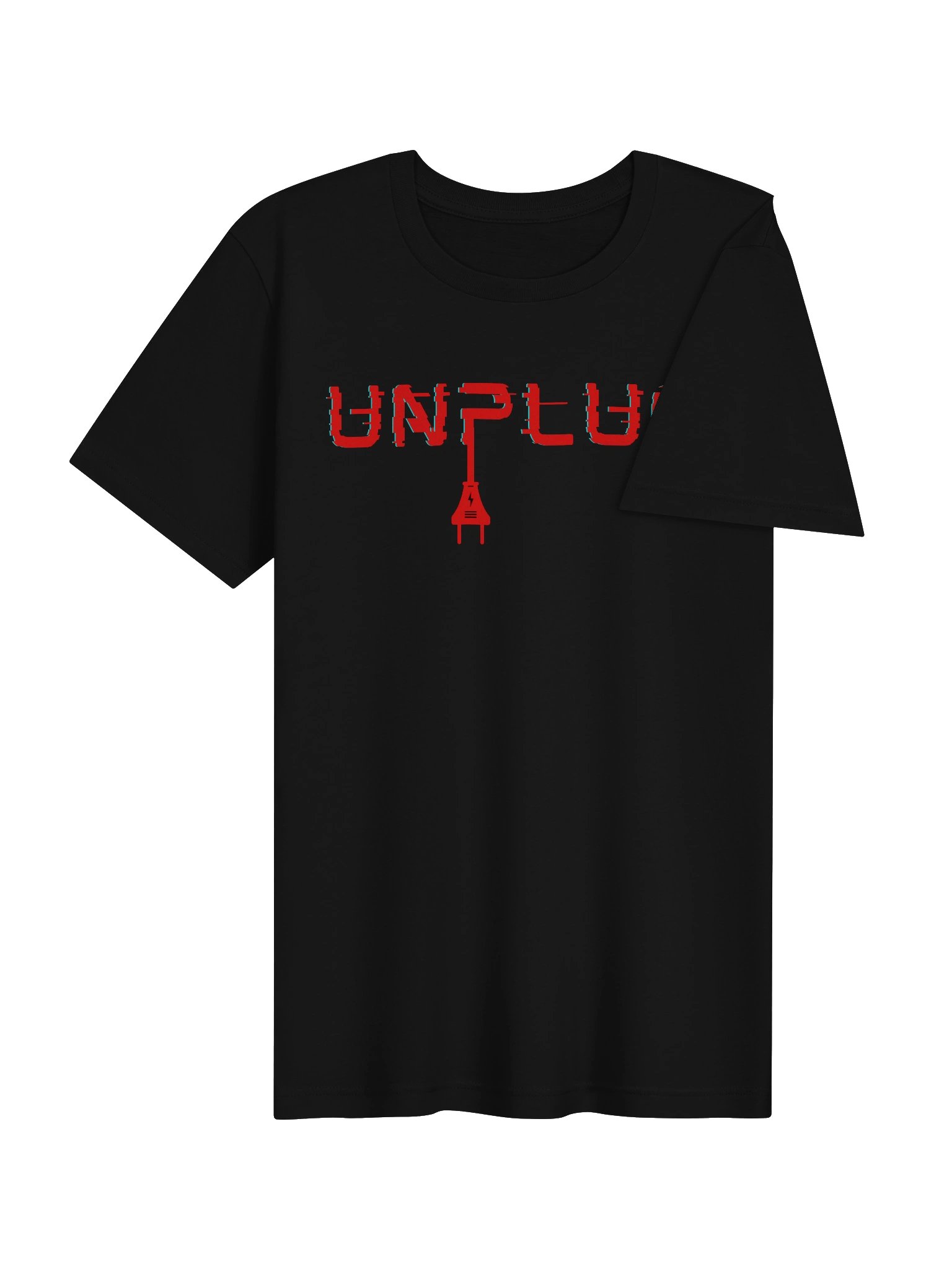 UNPLUG Text Logo Standard T-shirt product image (38)