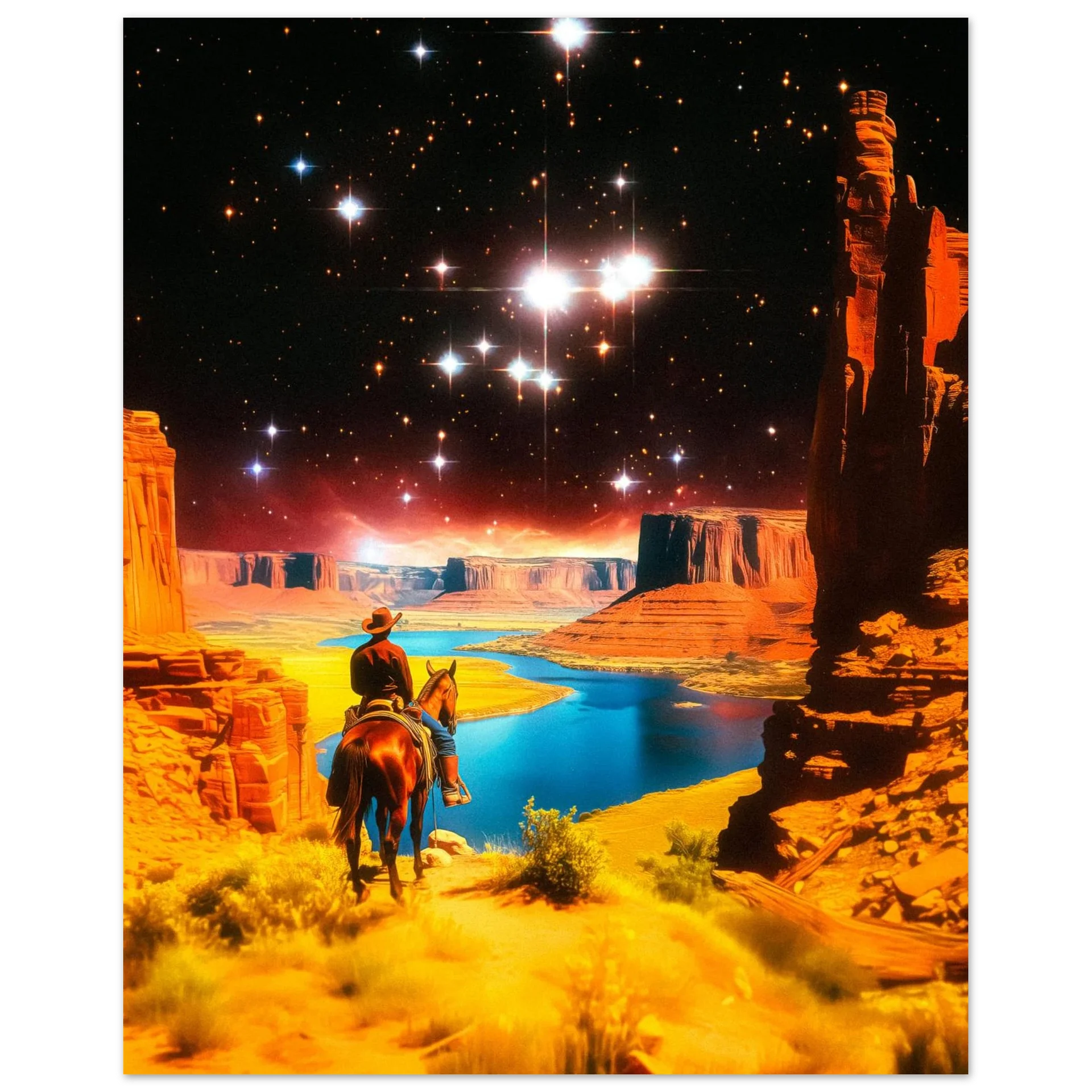Cosmic Frontier Wall Art
