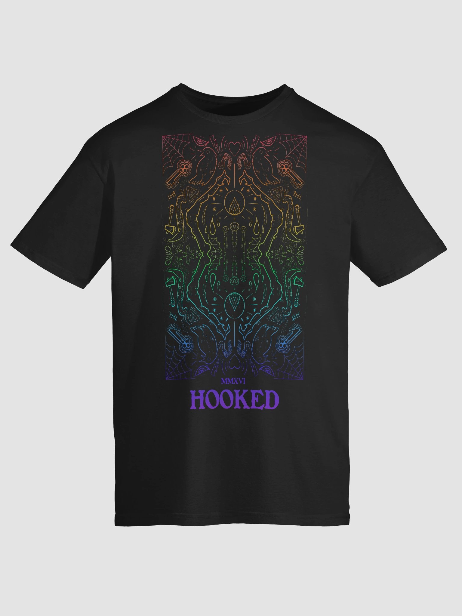 "Hooked"- Prisimatic Graphic Tee product image (9)