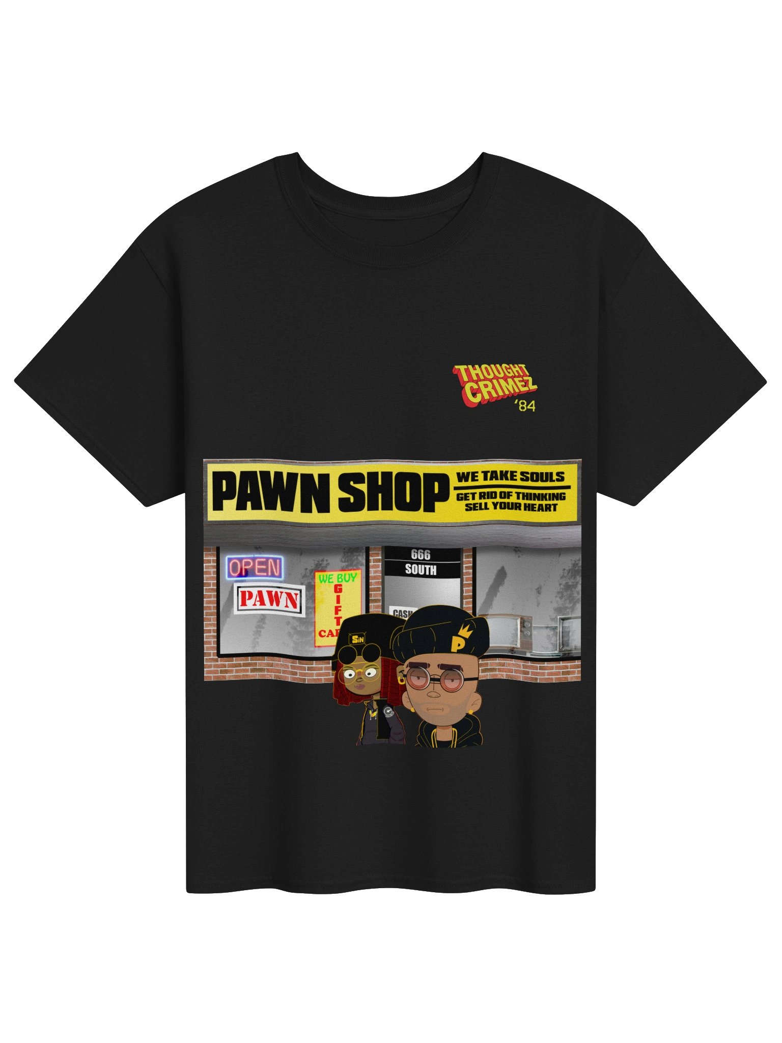 Thought Crimez 84 Pawn Shop Tee product image (4)