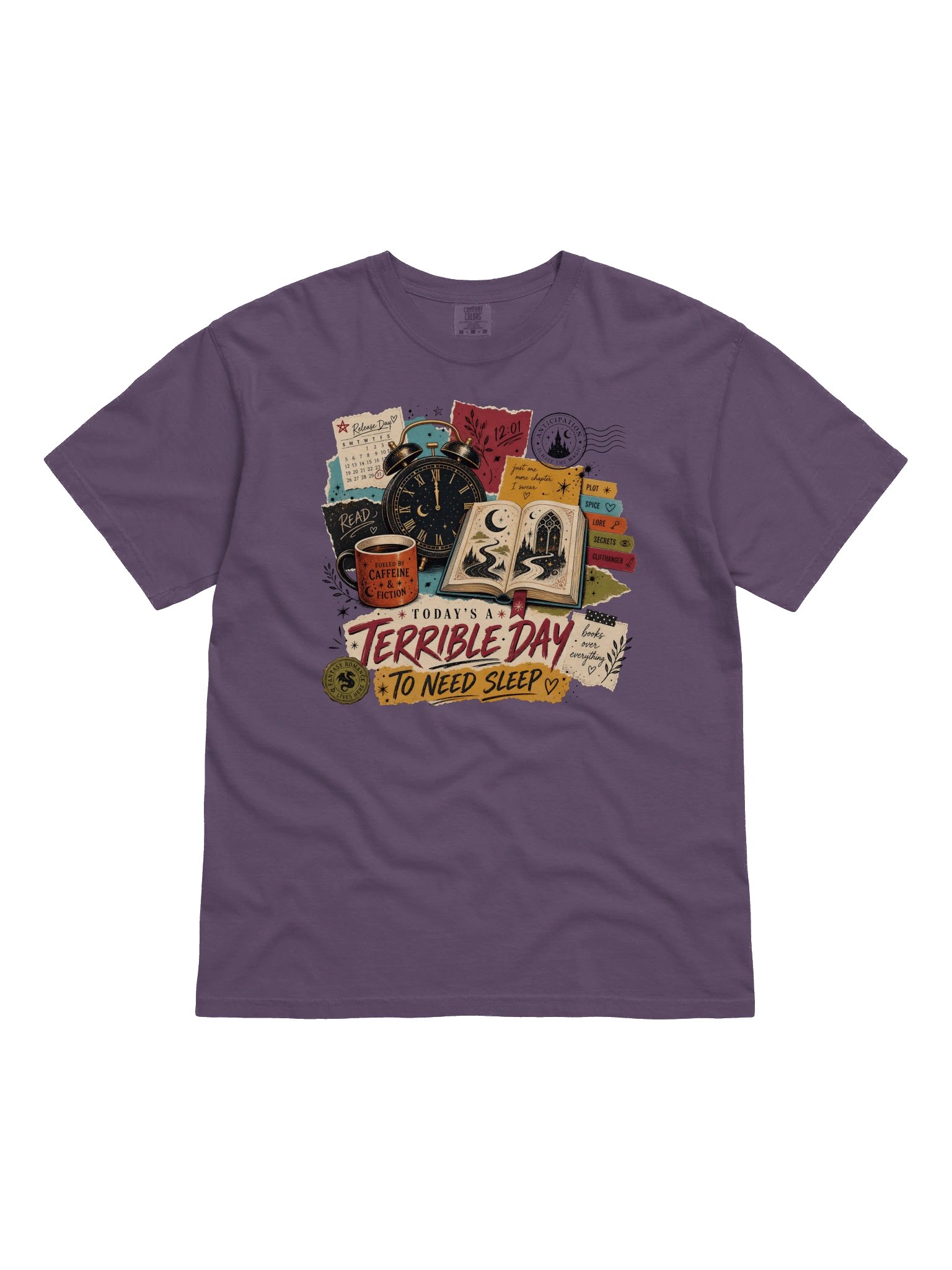 Terrible Day to Need Sleep Tee product image (2)