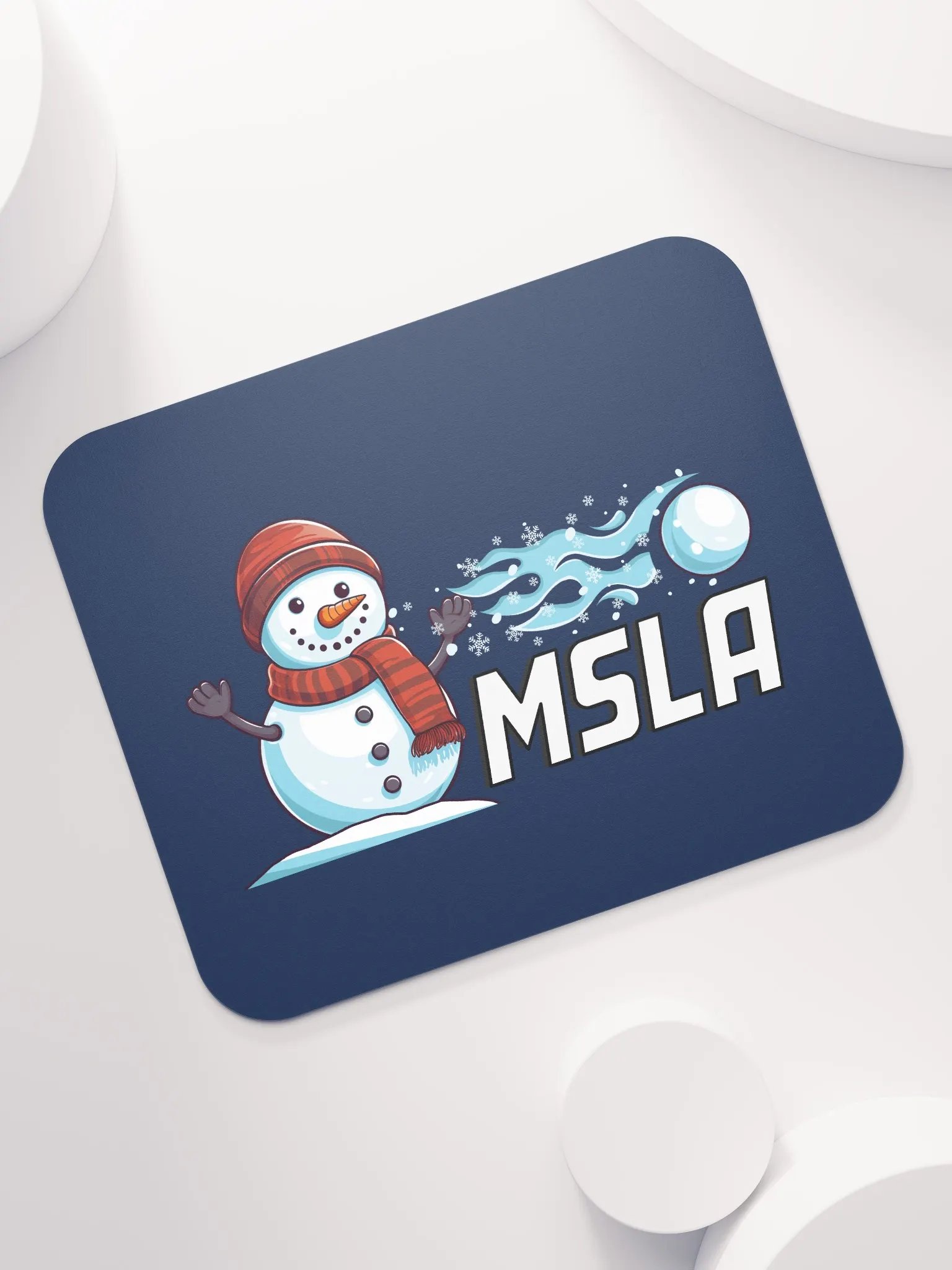 MSLA Holiday Snowman Mousepad product image (1)